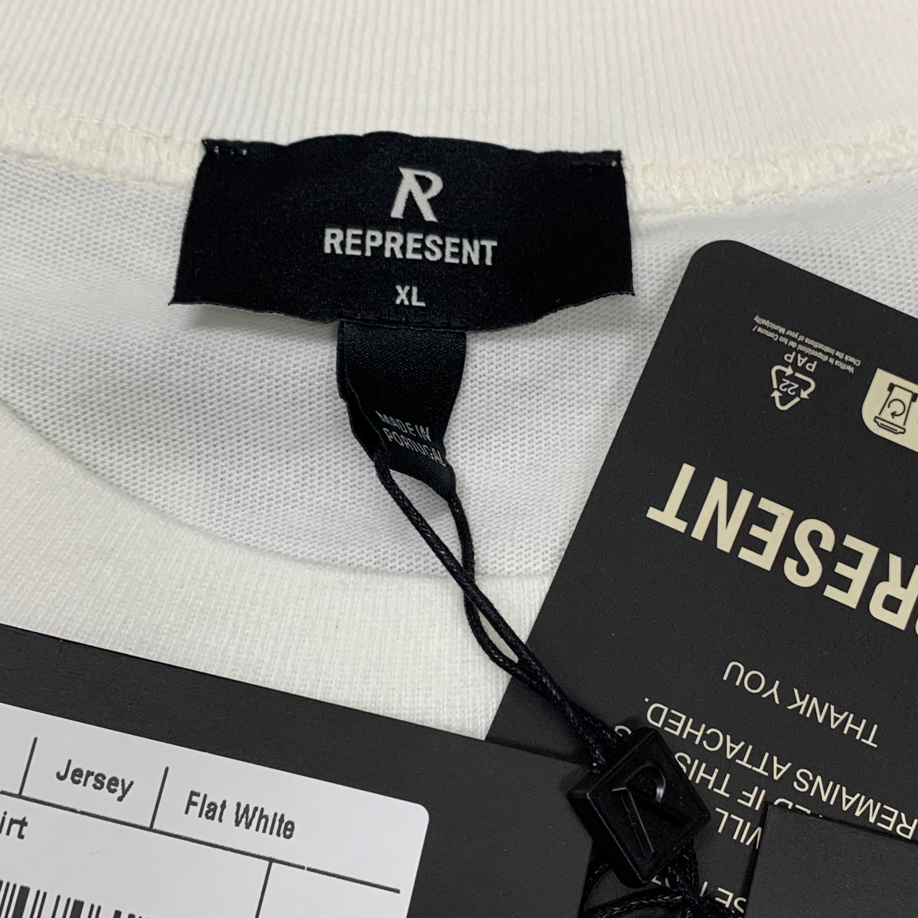 Represent XL Tee Godspeed Flat White T-Shirt