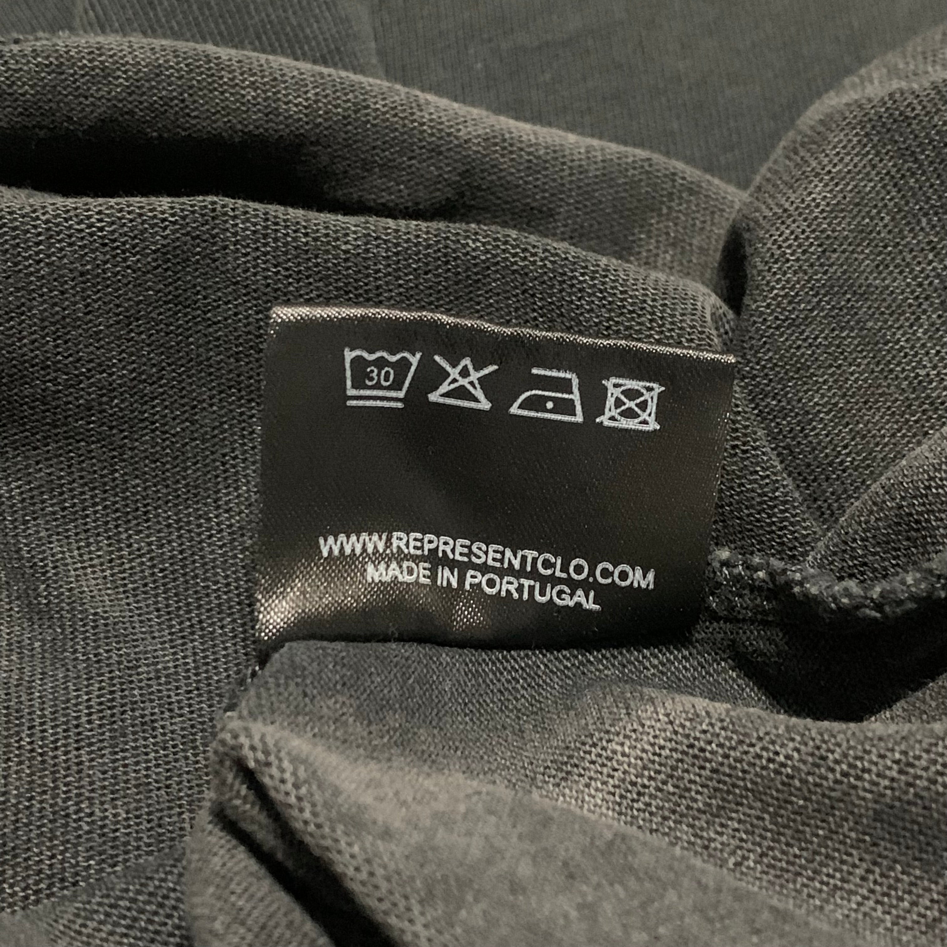Represent XS Pure Breed Vintage Black Tee
