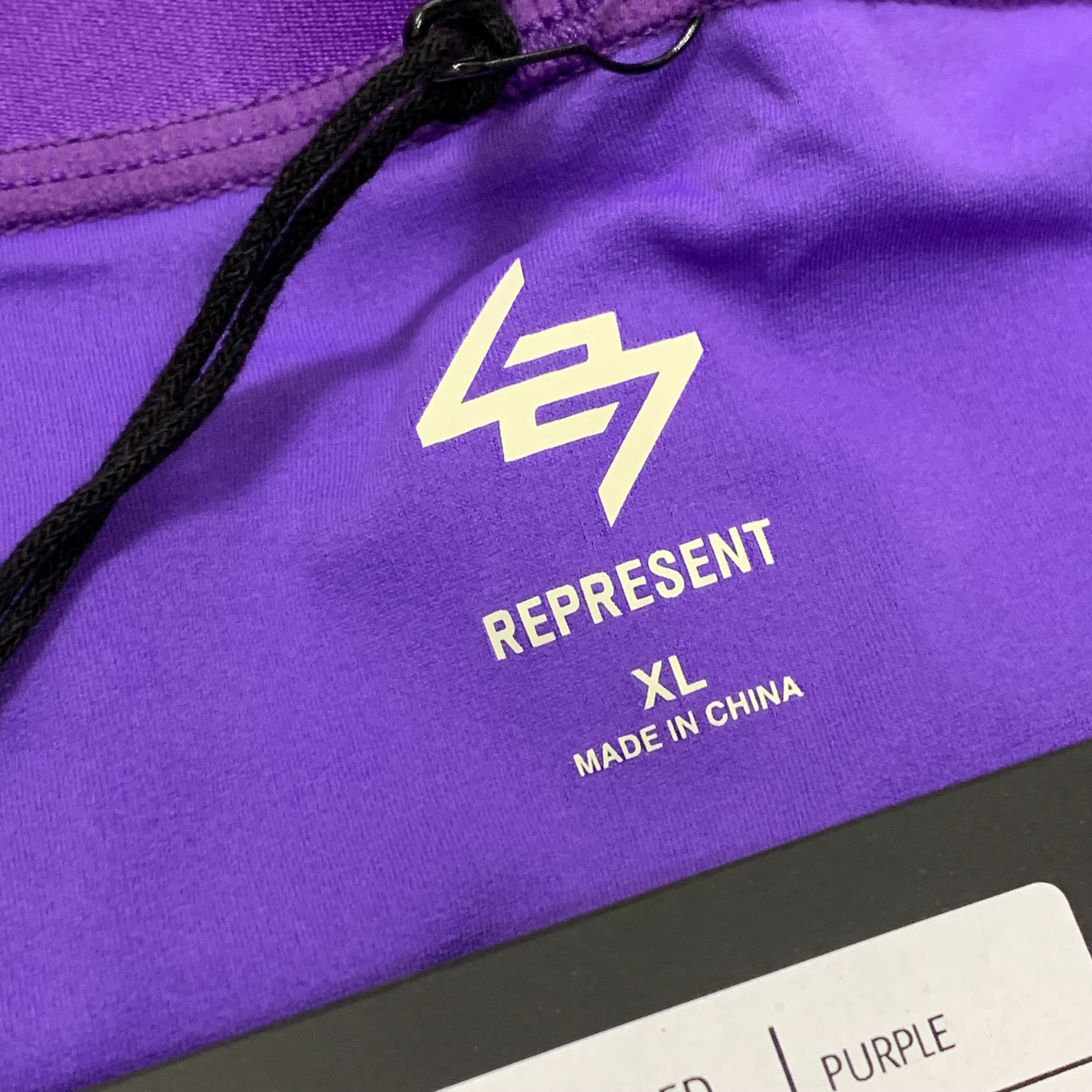 Represent XL Shorts 247 Berlin Purple Running Bottoms