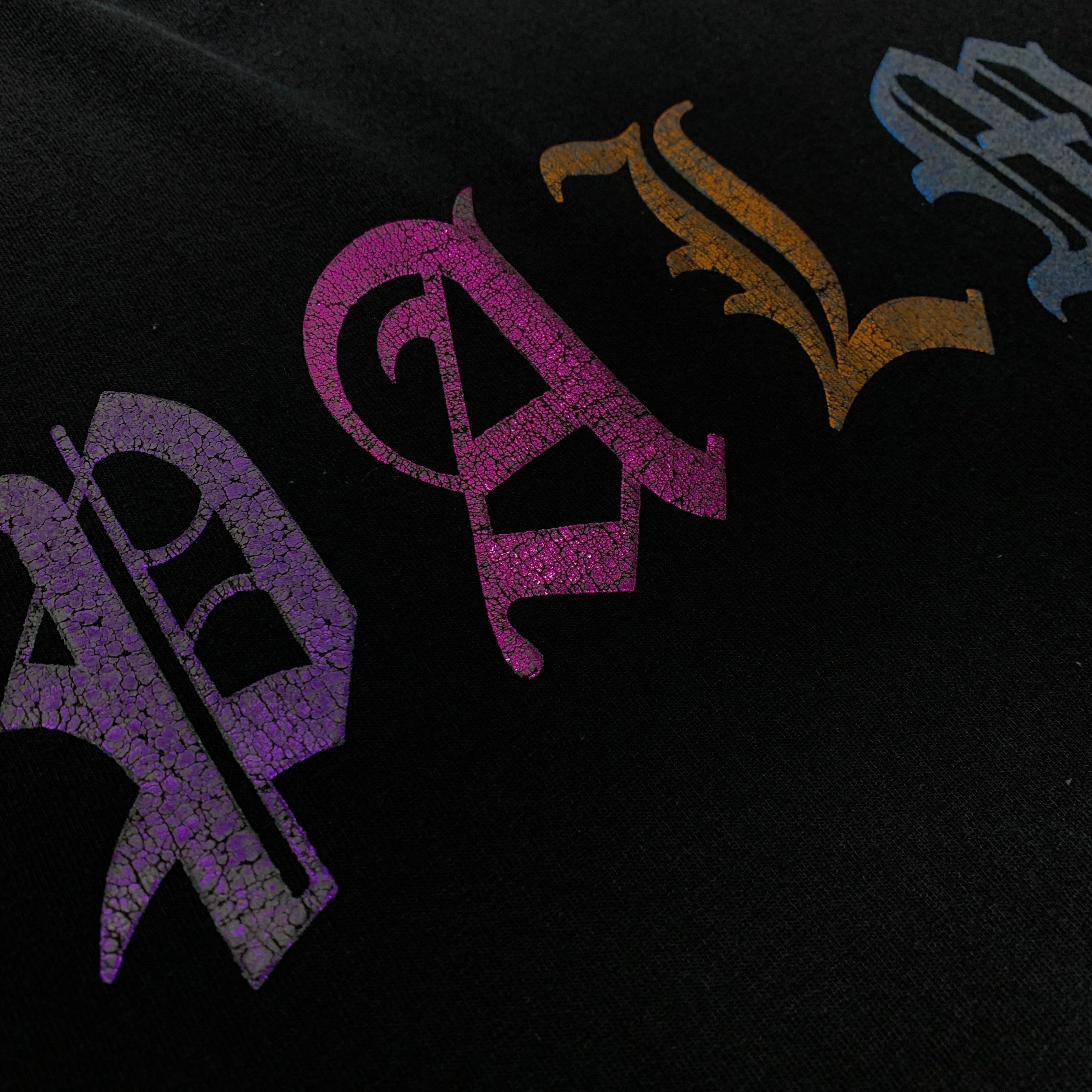 Palm Angels Large Tee Gothic Black T-Shirt