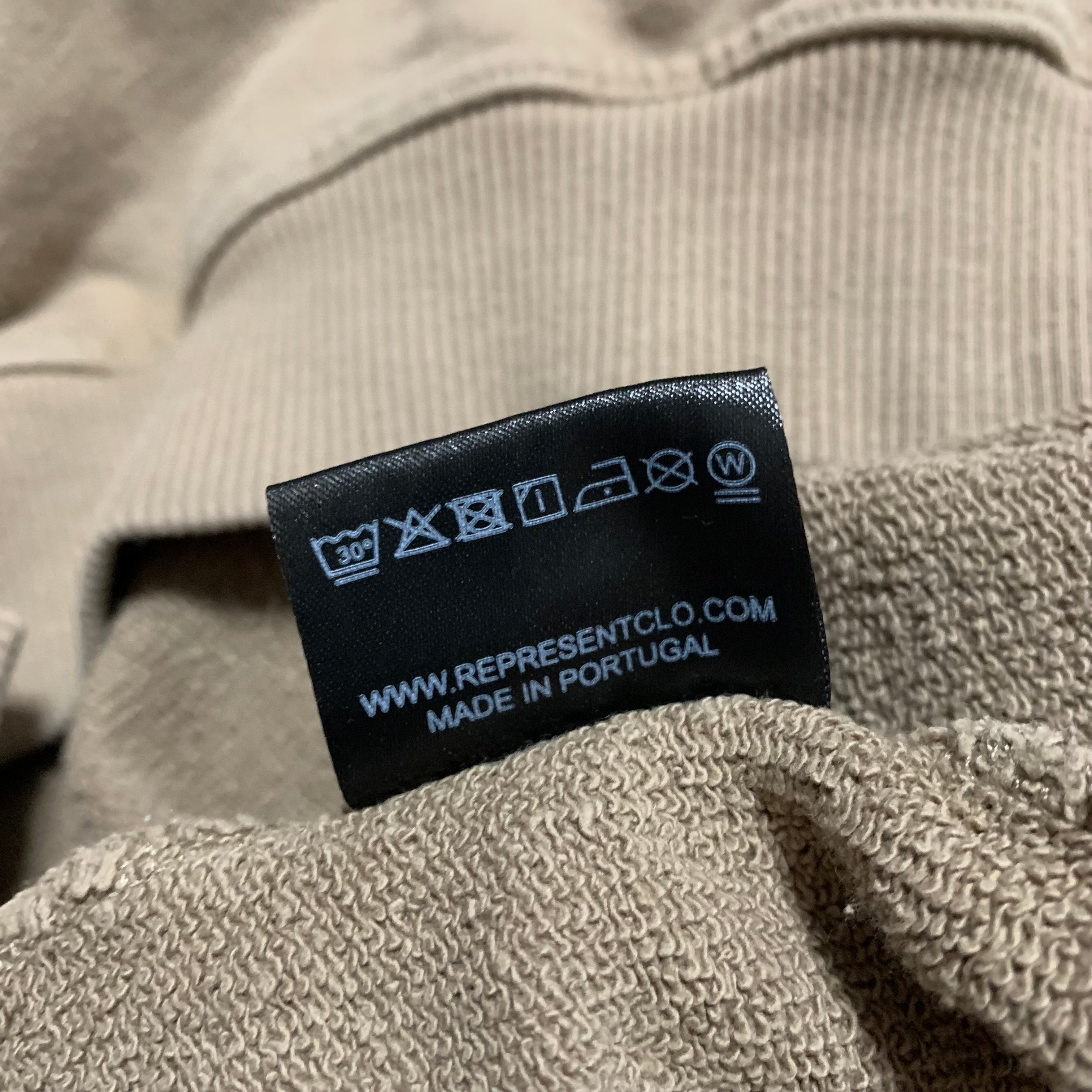 Represent Medium Blanks Beige Light Brown Sweater Sweatshirt Crewneck