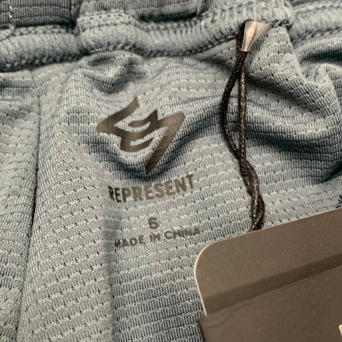 Represent Small Shorts 247 DNA Mesh Dusky Blue Shorts Bottoms