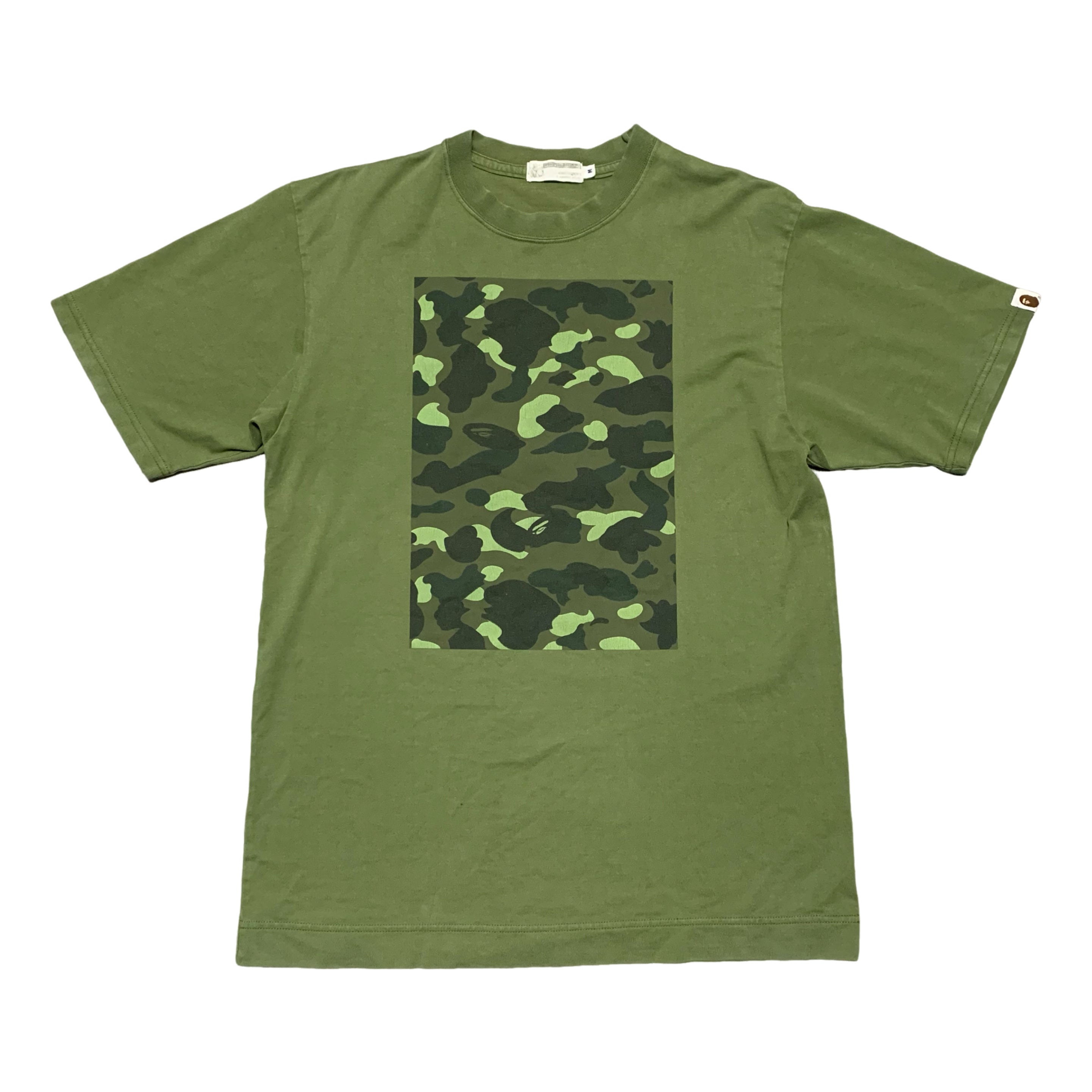 Bape Medium Green Camo Archive Tee A Bathing Ape