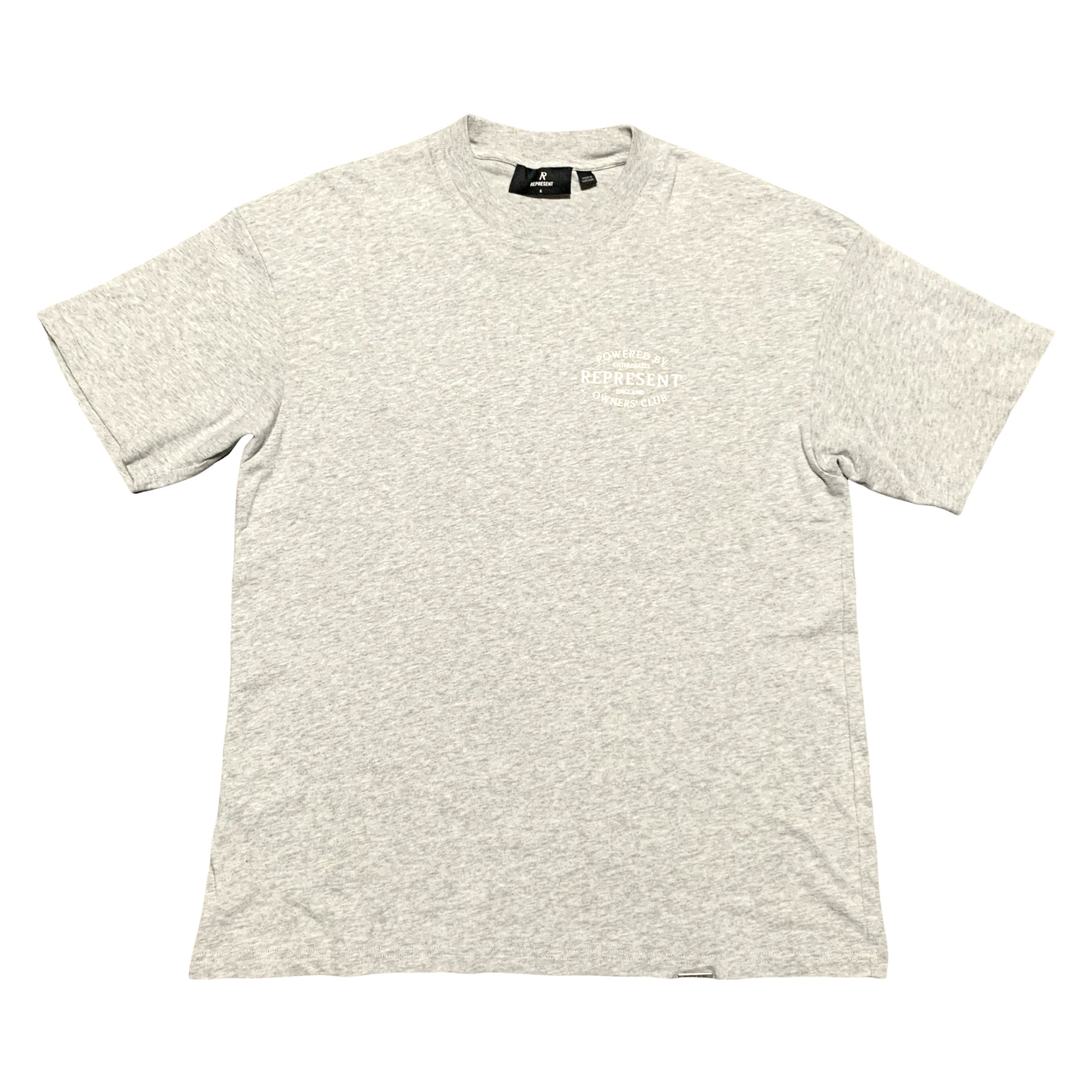 Represent Small Owners Club Stamp Grey Tee