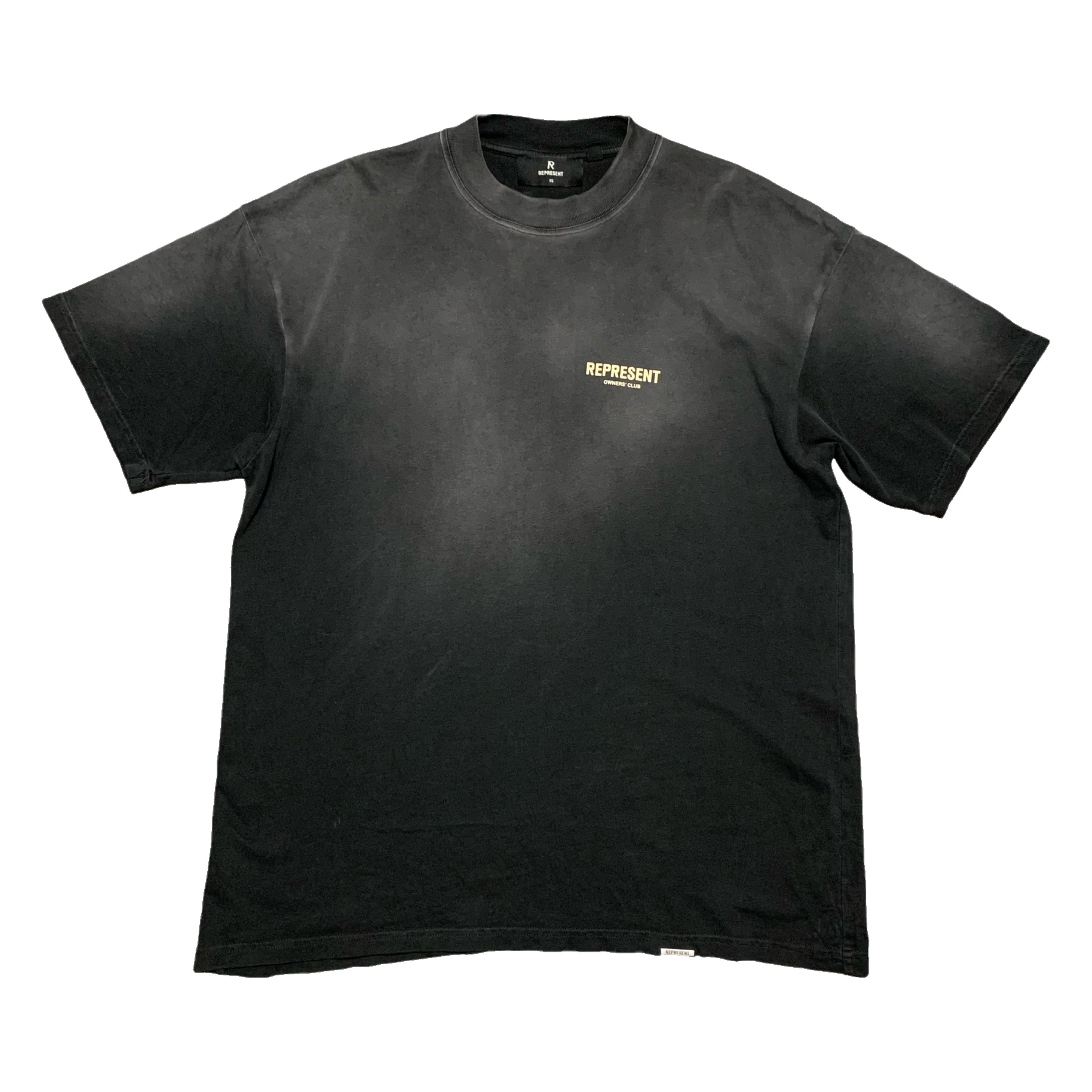 Represent XS Owners Club Stained Black Tee