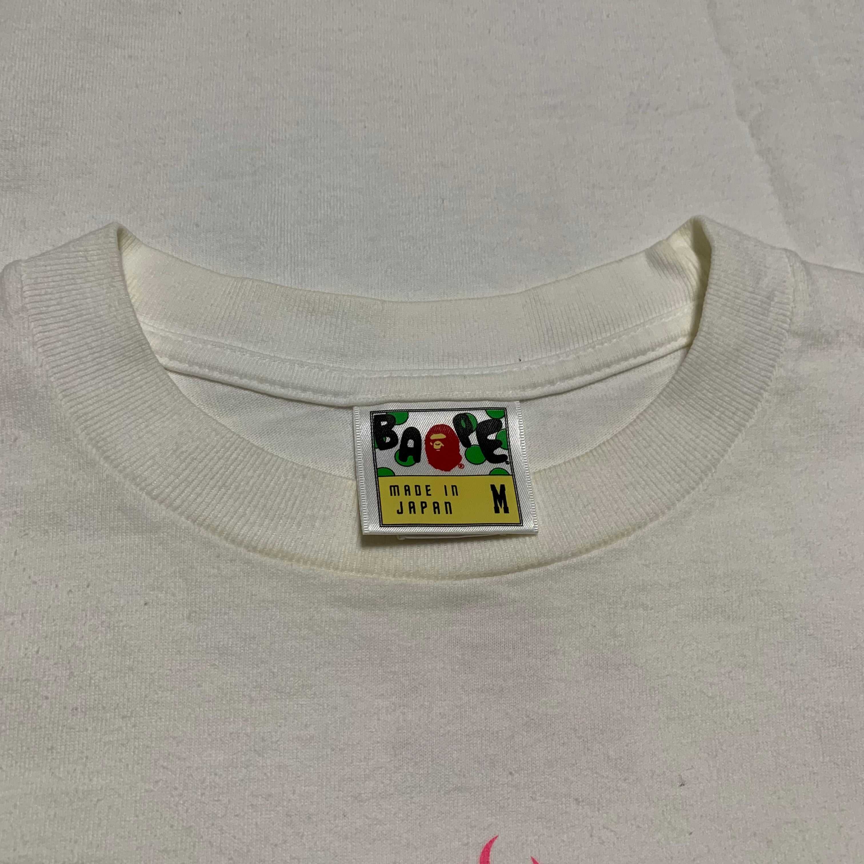 Bape Medium Bape Sta White Tee A Bathing Ape 2009