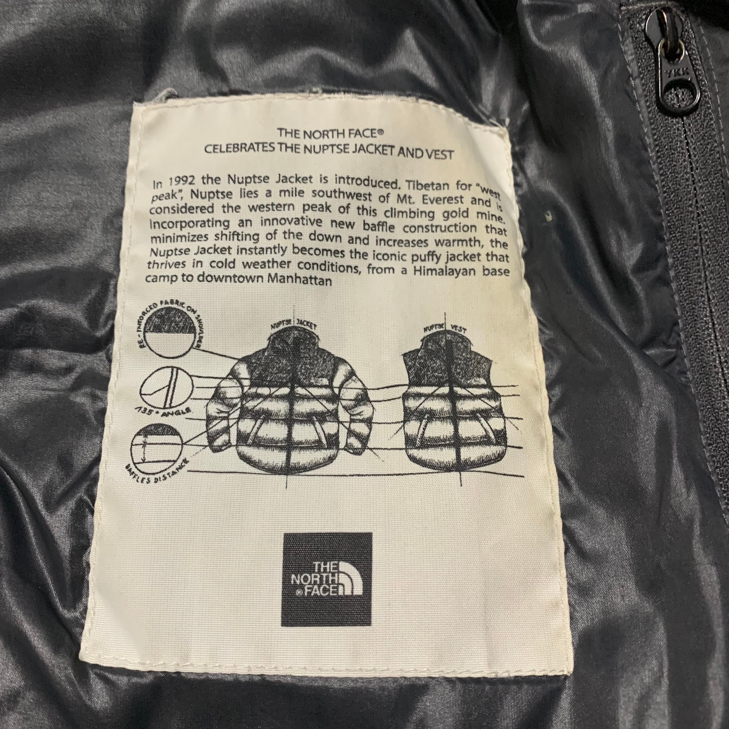 The North Face Medium Puffer Vest Jacket Black
