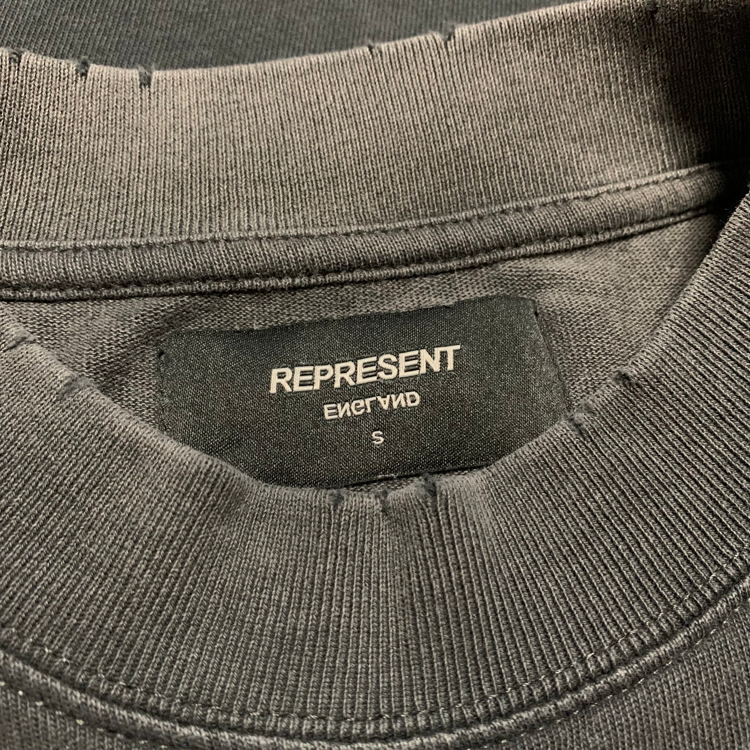 Represent Small Hard 2 Kill Vintage Black Tee
