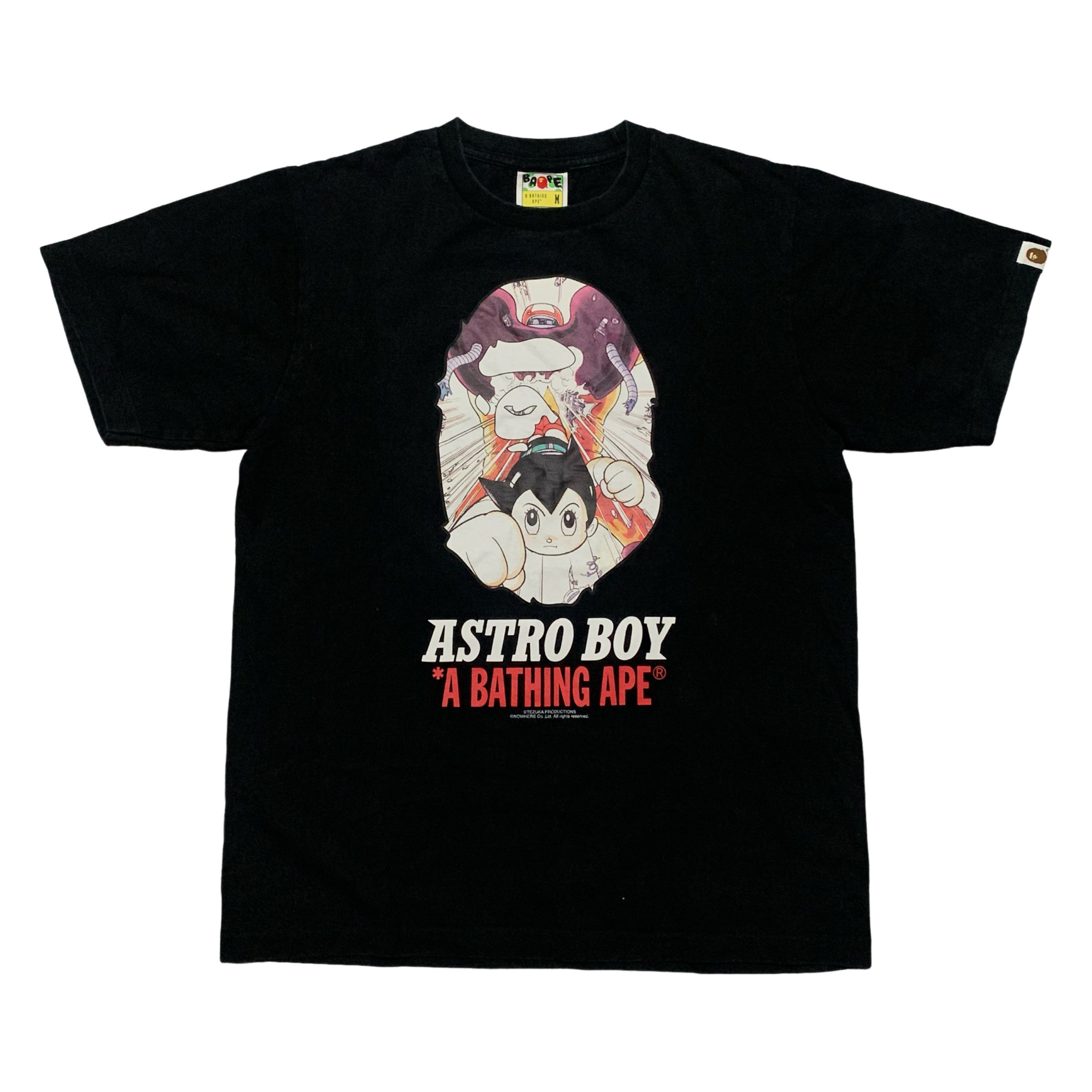 Bape Medium Astro Boy Black Tee A Bathing Ape