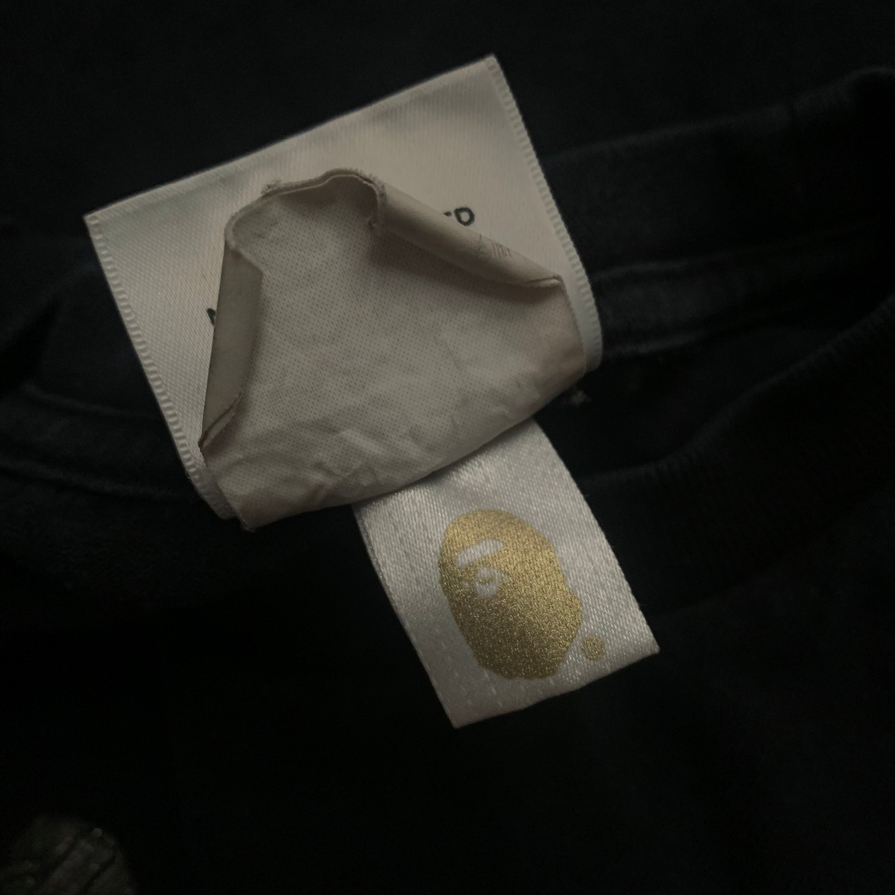 Bape Large Shark 1st Camo Black Tee A Bathing Ape