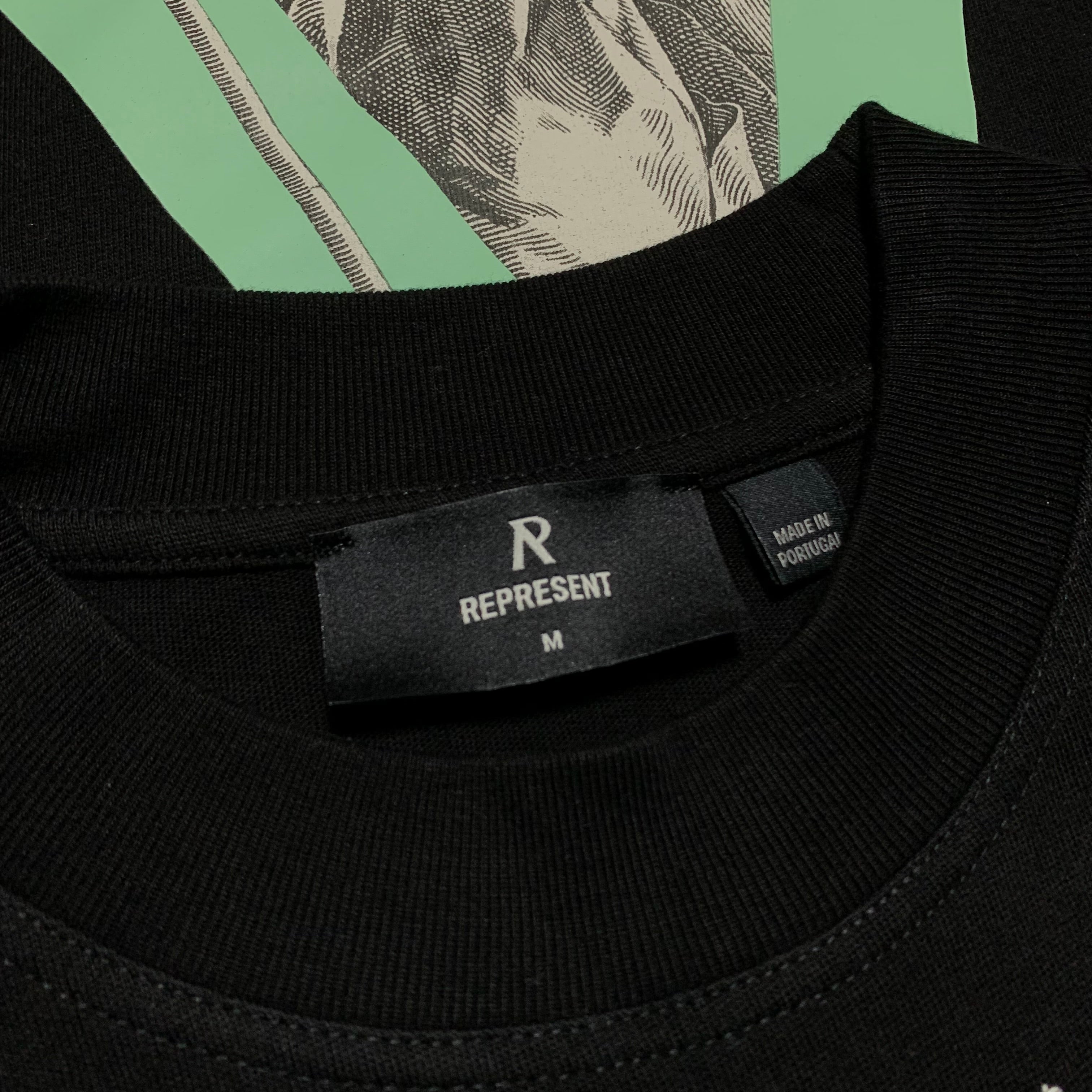 Represent Medium Exceed Archangel Jet Black Tee 1 Of 300