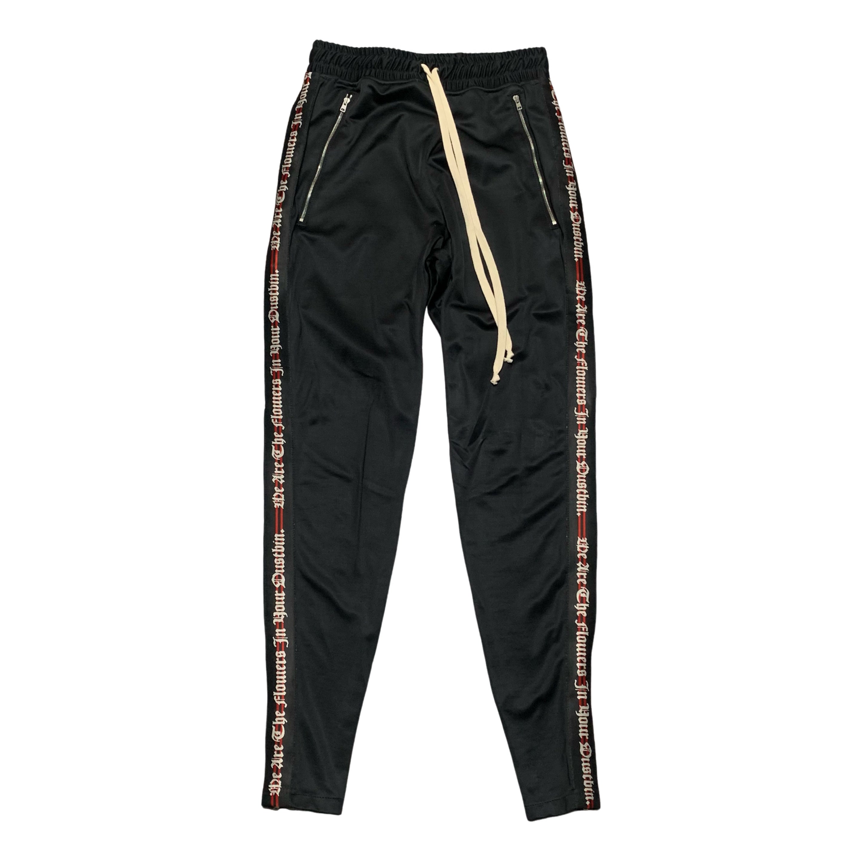 Represent Small Track Pant Bottoms Black Wide Awake