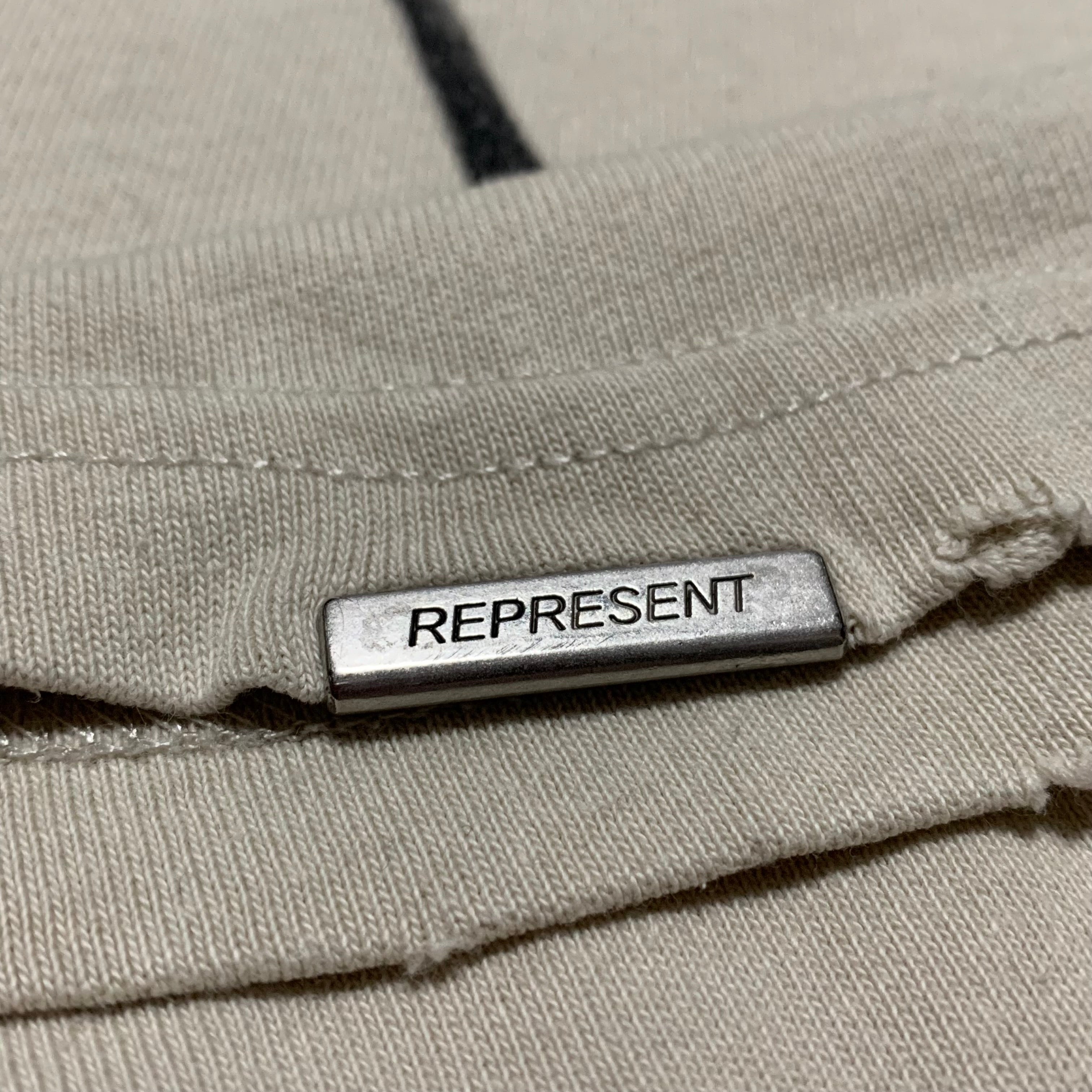 Represent XS British Thunder Vintage White Tee