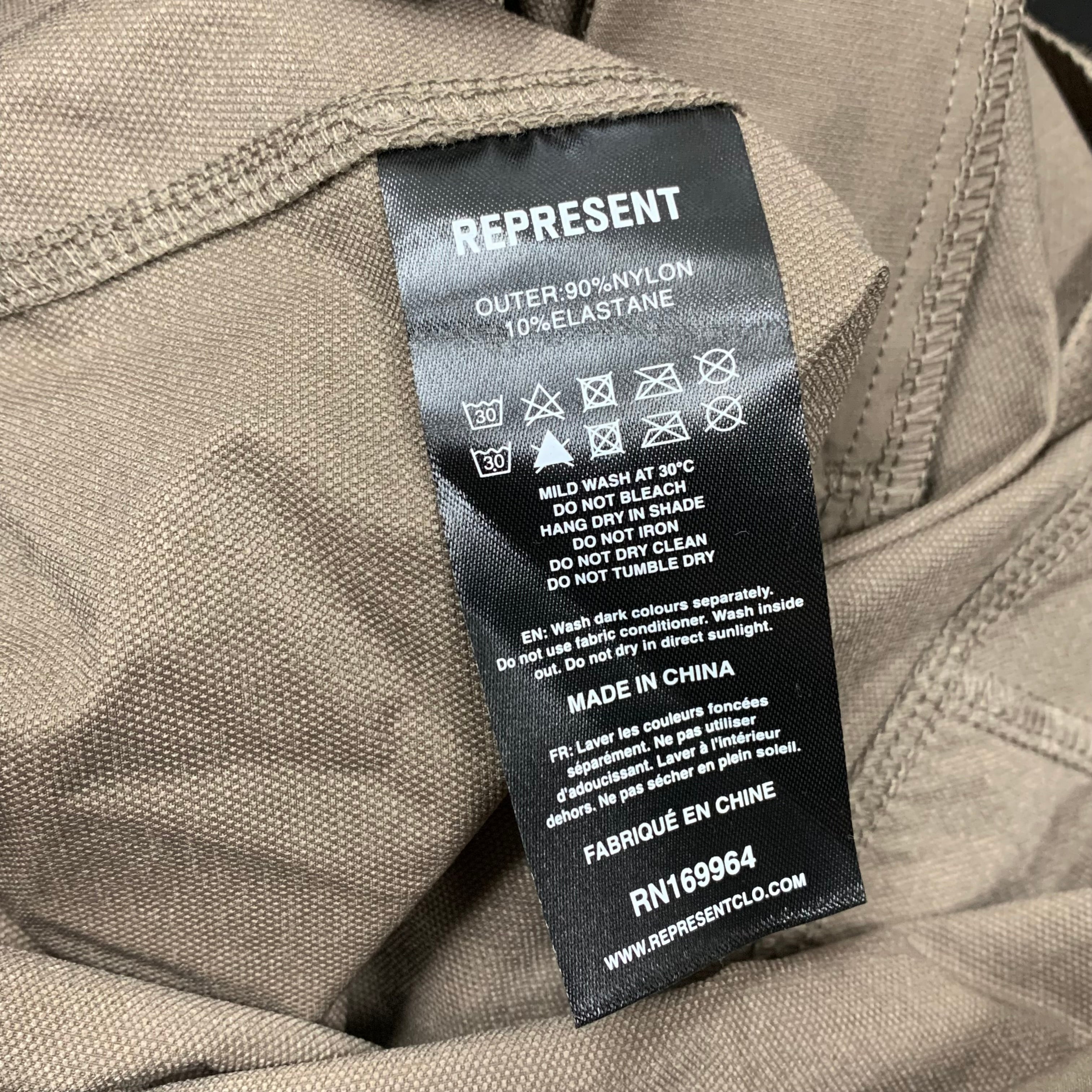 Represent XS Pant 247 Mission Pant Umber Brown Bottoms