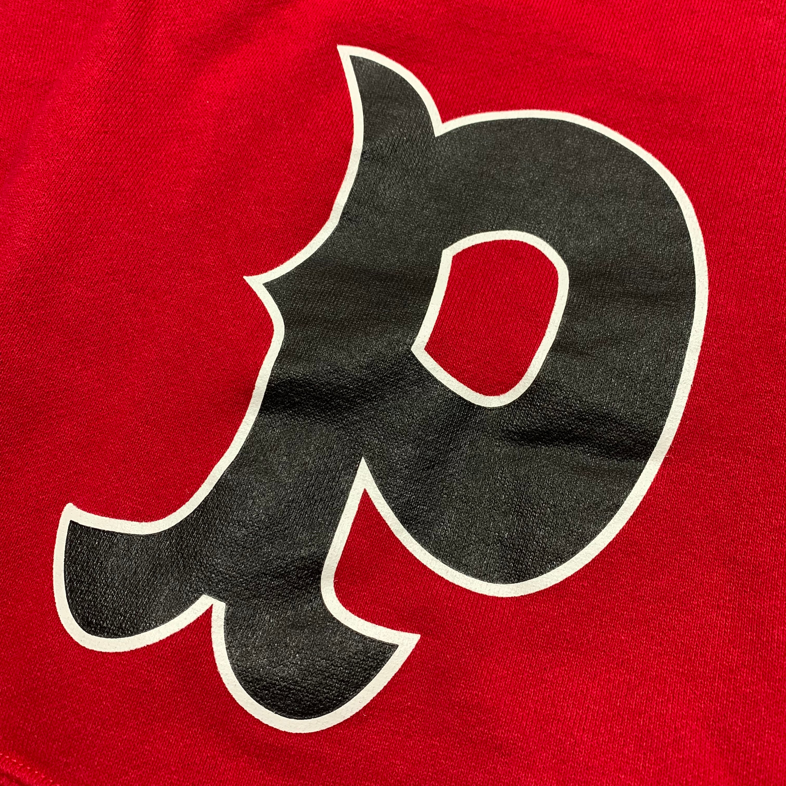 Bape Medium Panda Zip Shark Red Sweatshirt Crewneck A Bathing Ape