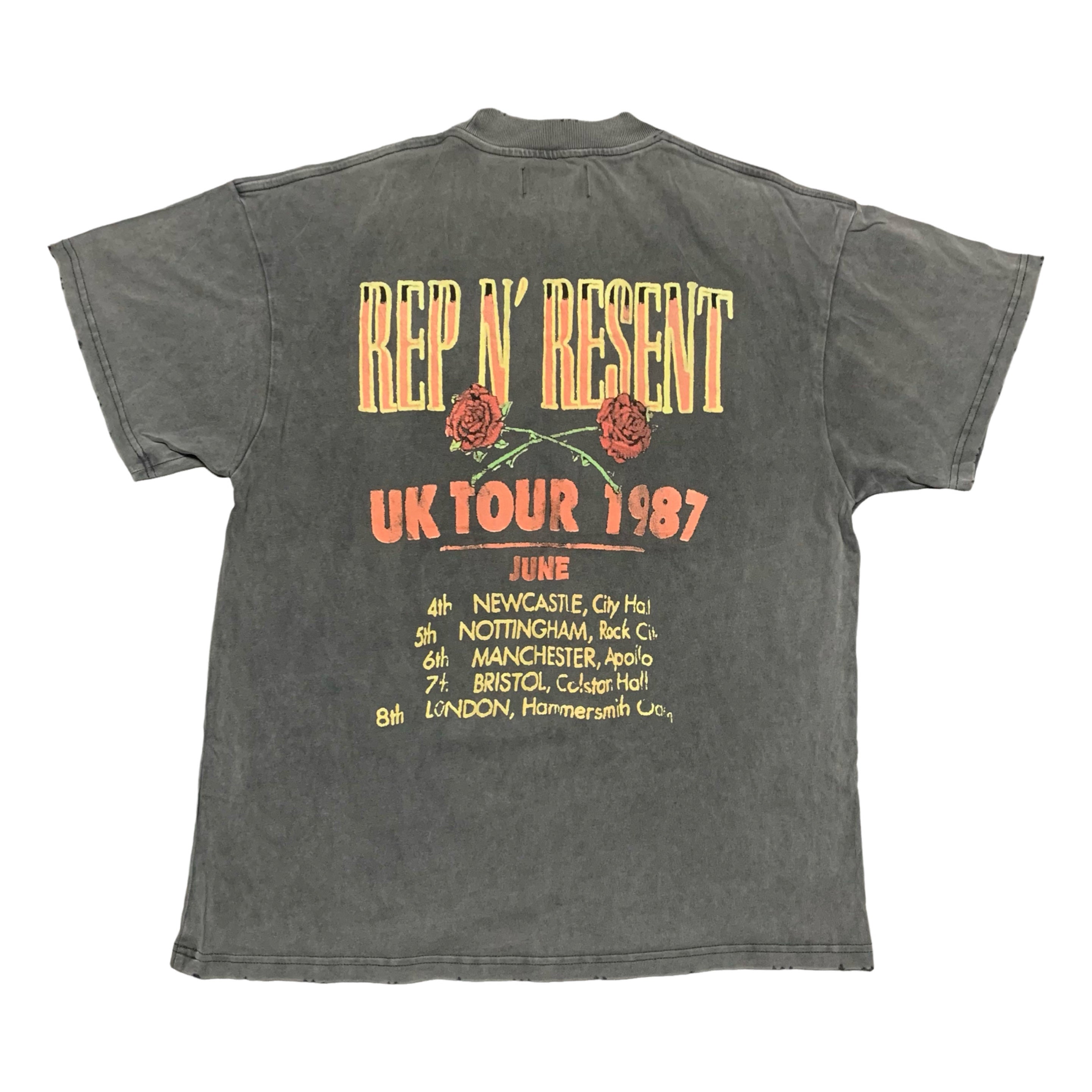 Represent Small Rep N Resent Vintage Grey Tee