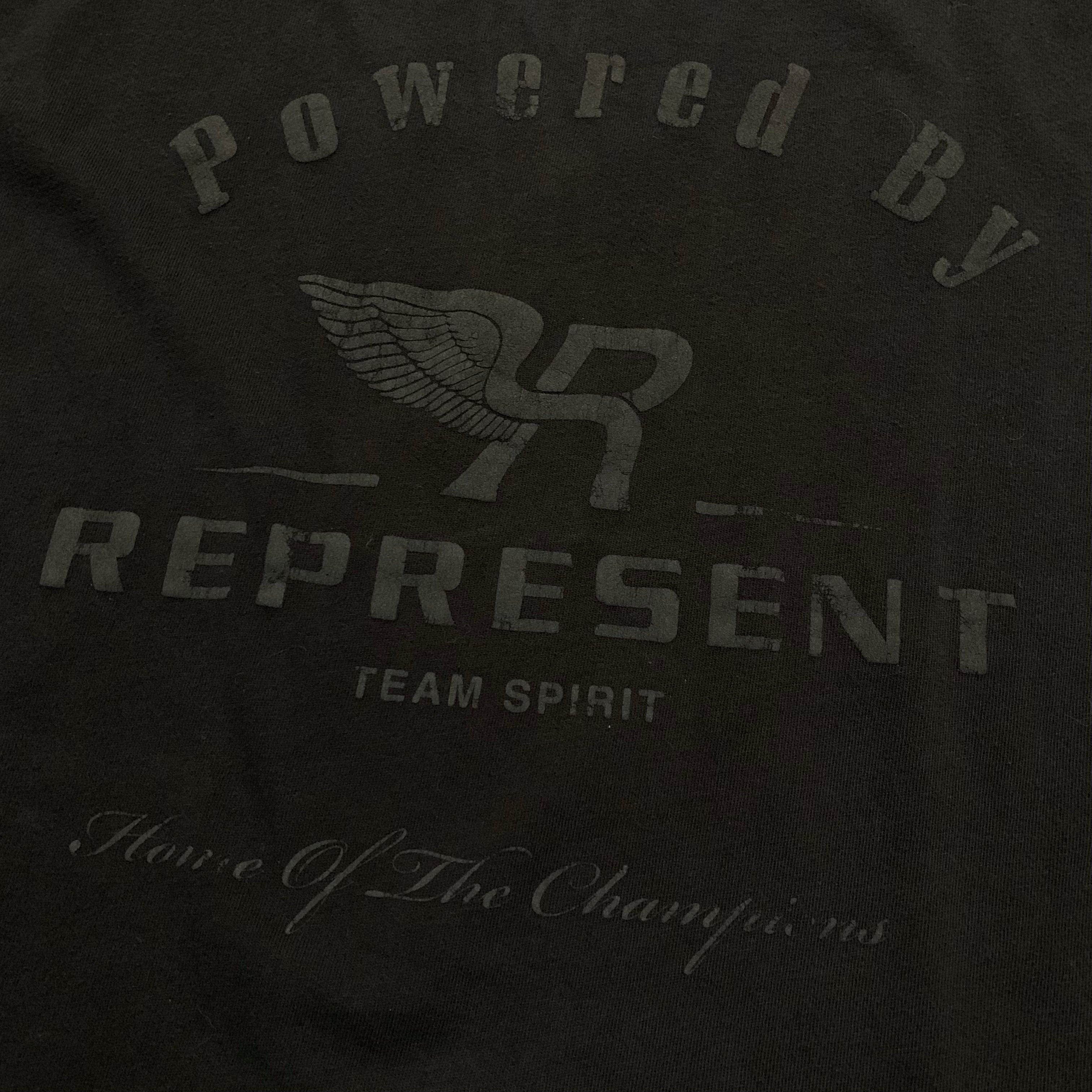 Represent XS Team Spirit Off Black Tee