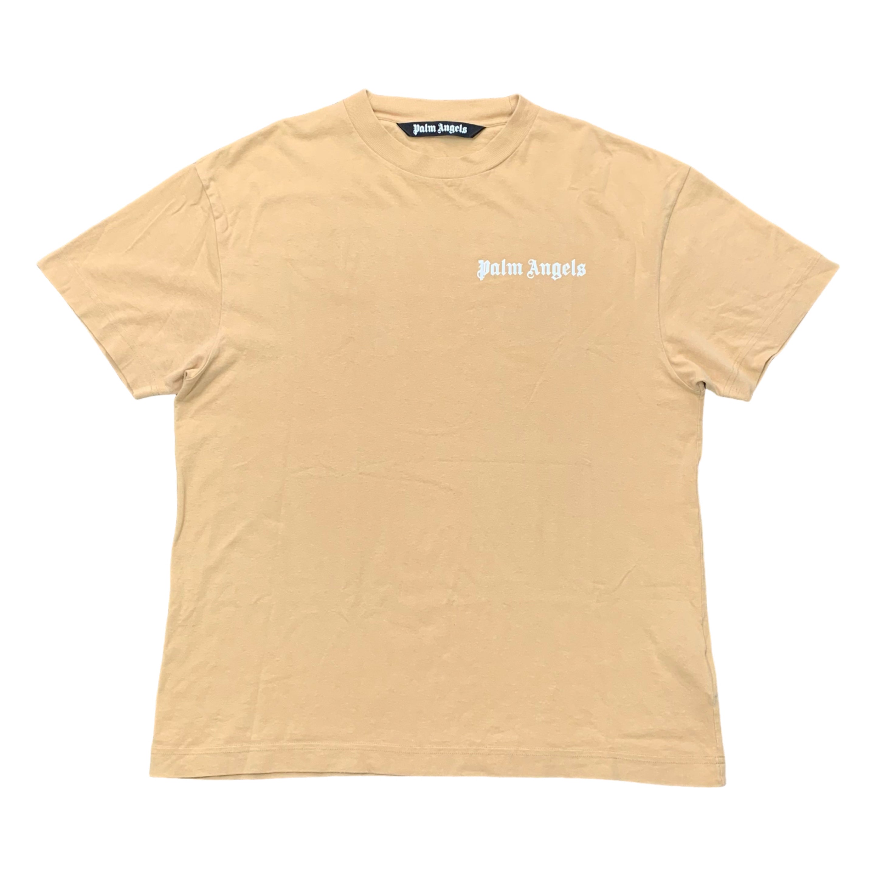 Palm Angels Large Tee Tan Classic T-Shirt