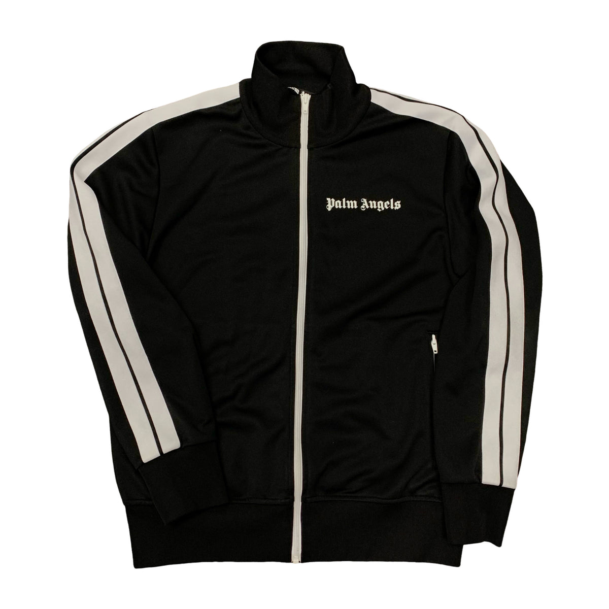 Palm Angels Large Jacket Black Track Top Jacket
