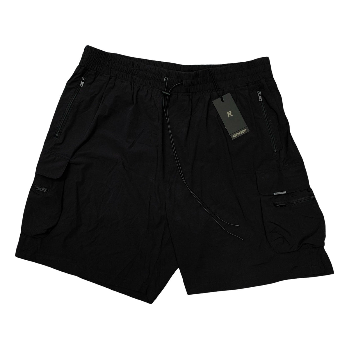 Represent XXL Shorts 247 Black Track Pants Bottoms