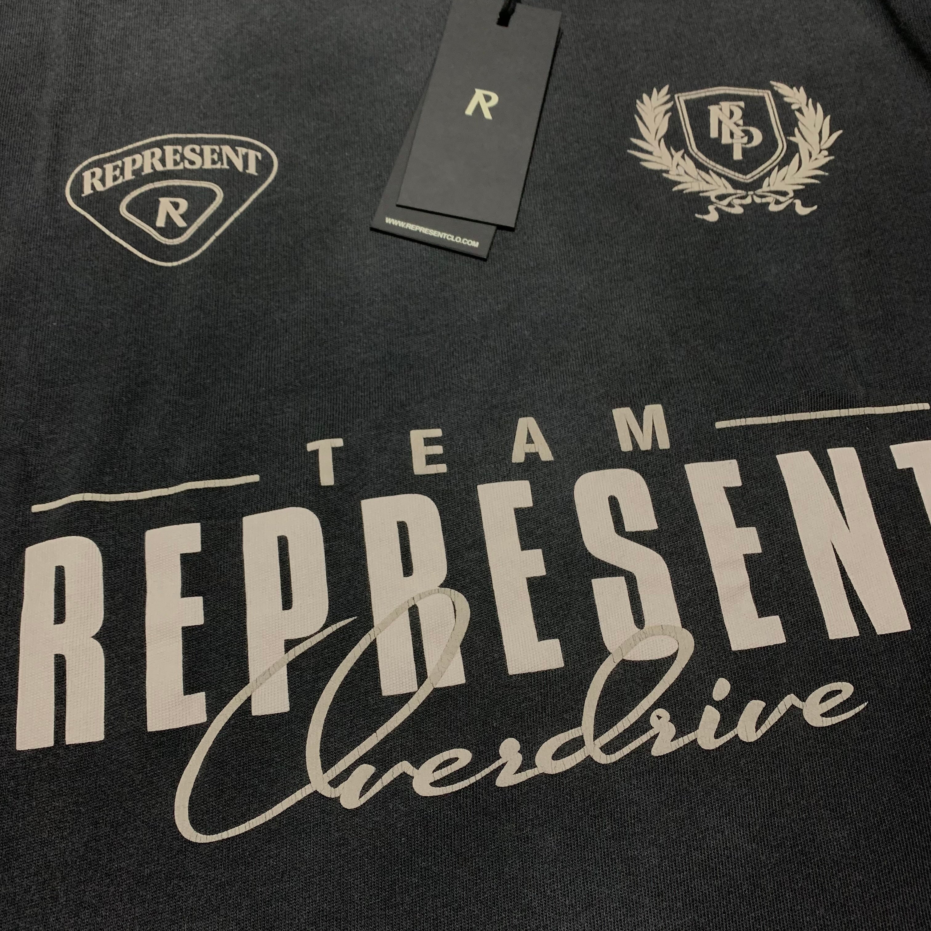 Represent XXS World Championship Stained Black Tee