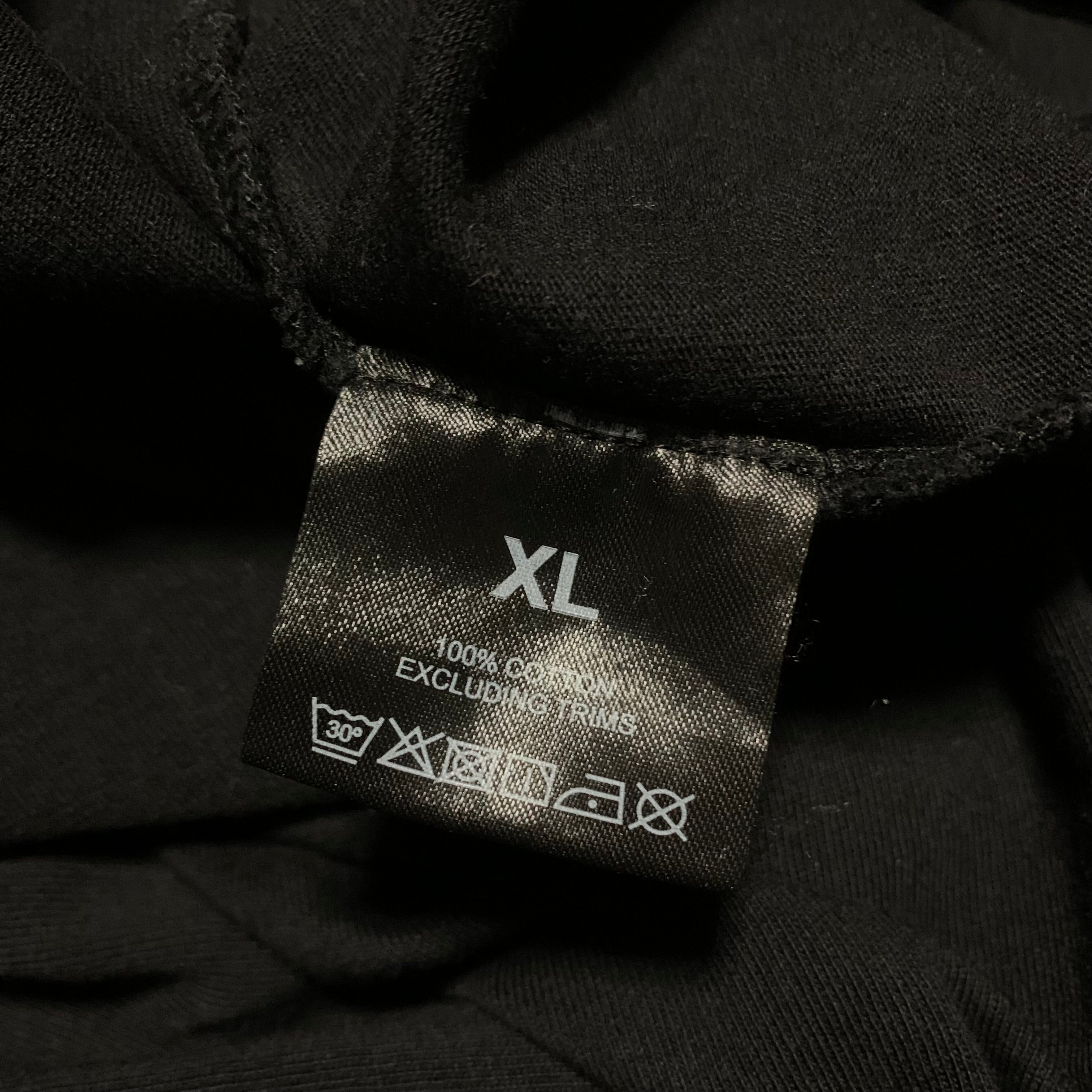 Represent XL Owners Club Jet Black Tee Blue Graphic