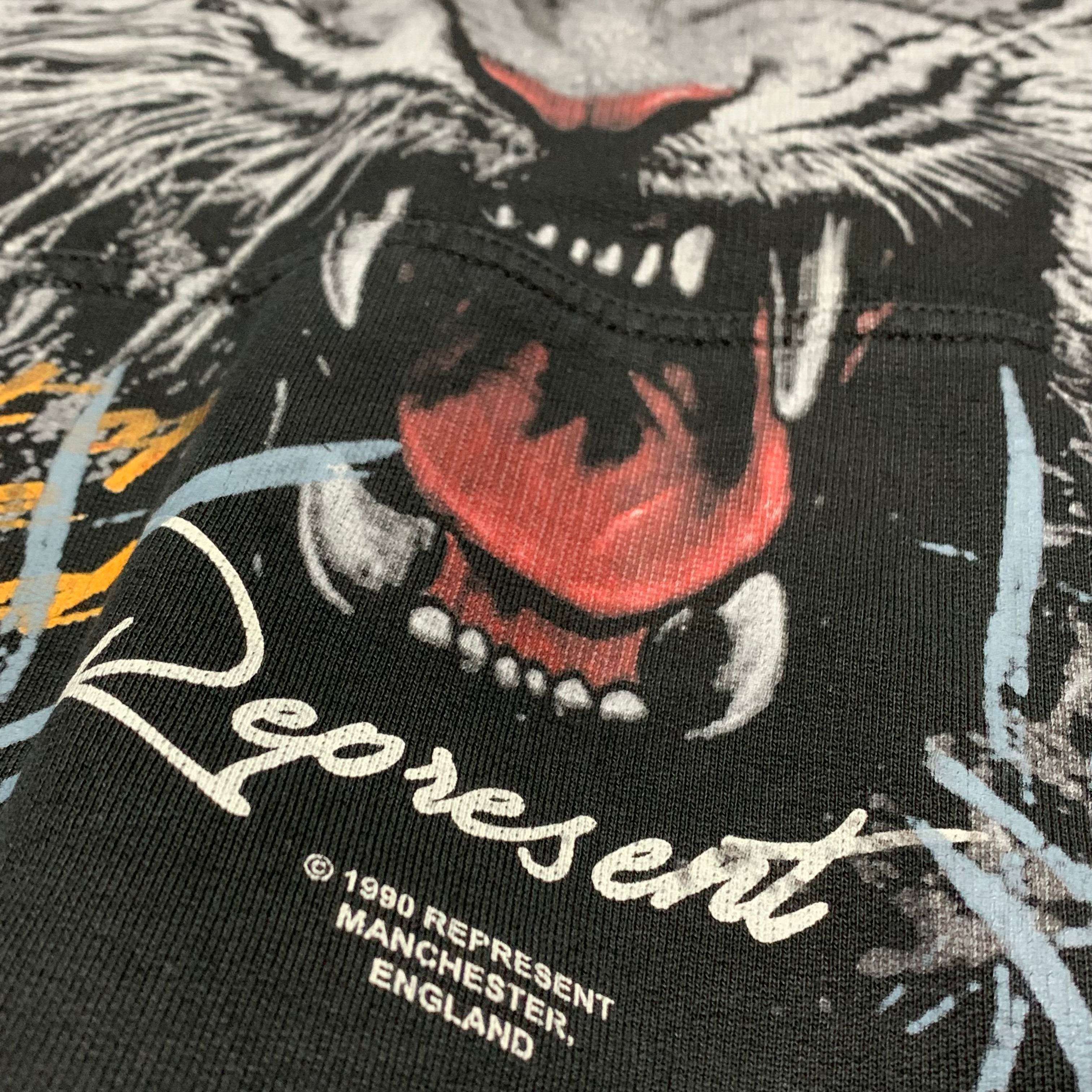 Represent Large Best Of The Breed Vintage Black Hoodie