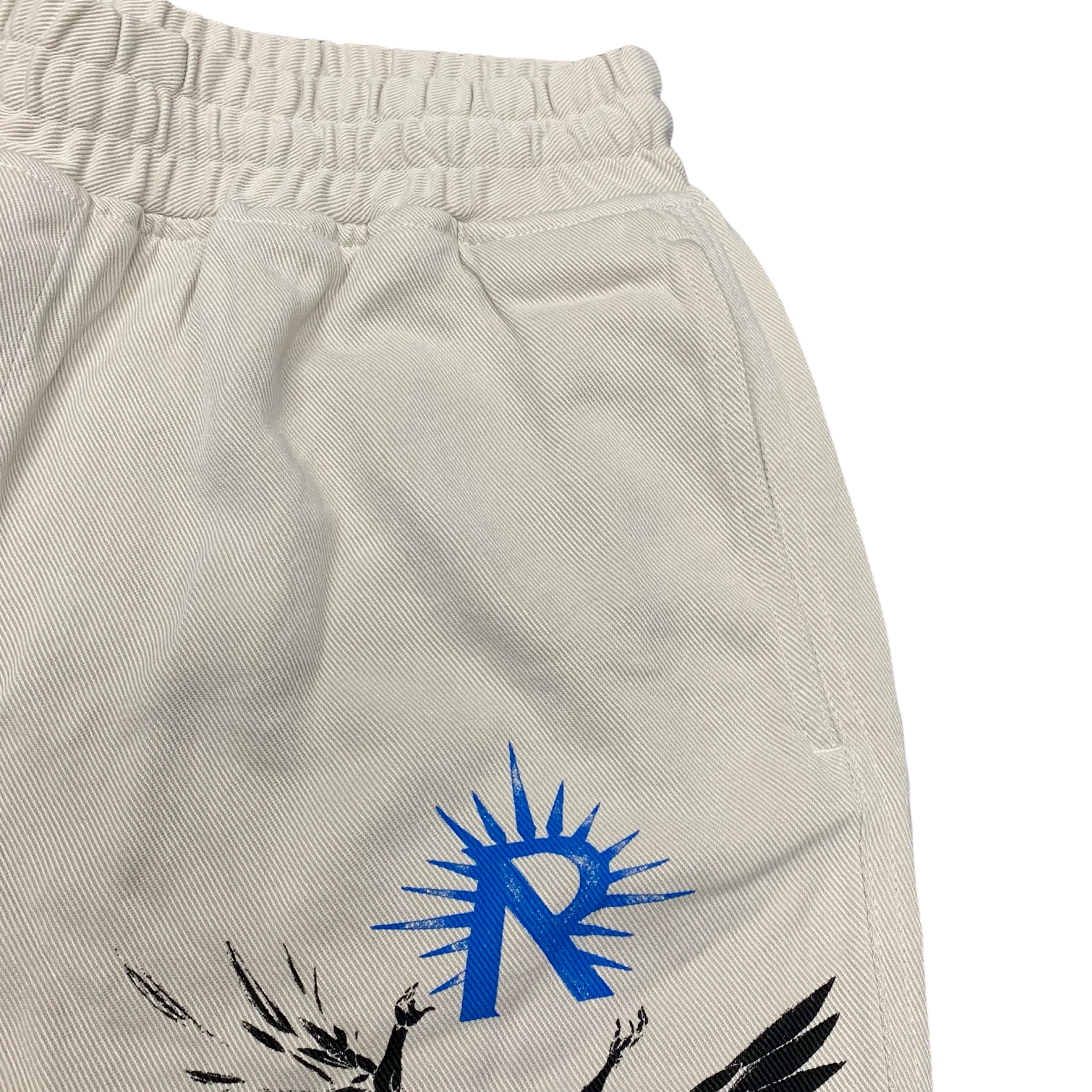 Represent Medium Shorts Icarus White Shorts Bottoms