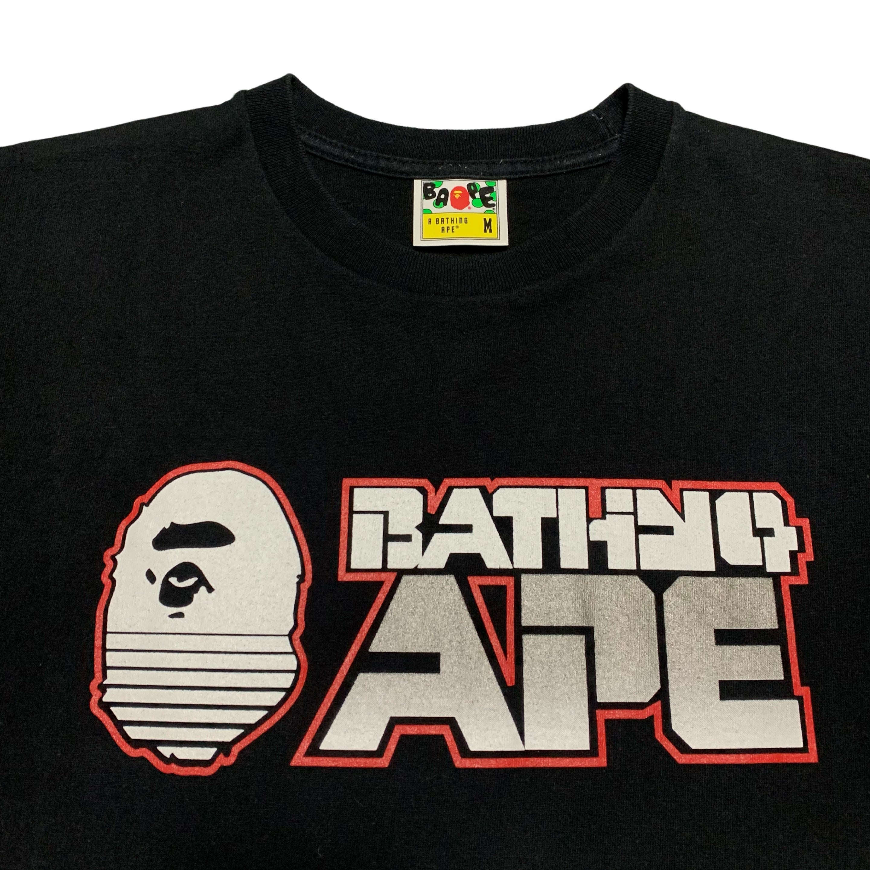 Bape Medium Bathing Ape Graphic Black Tee A Bathing Ape