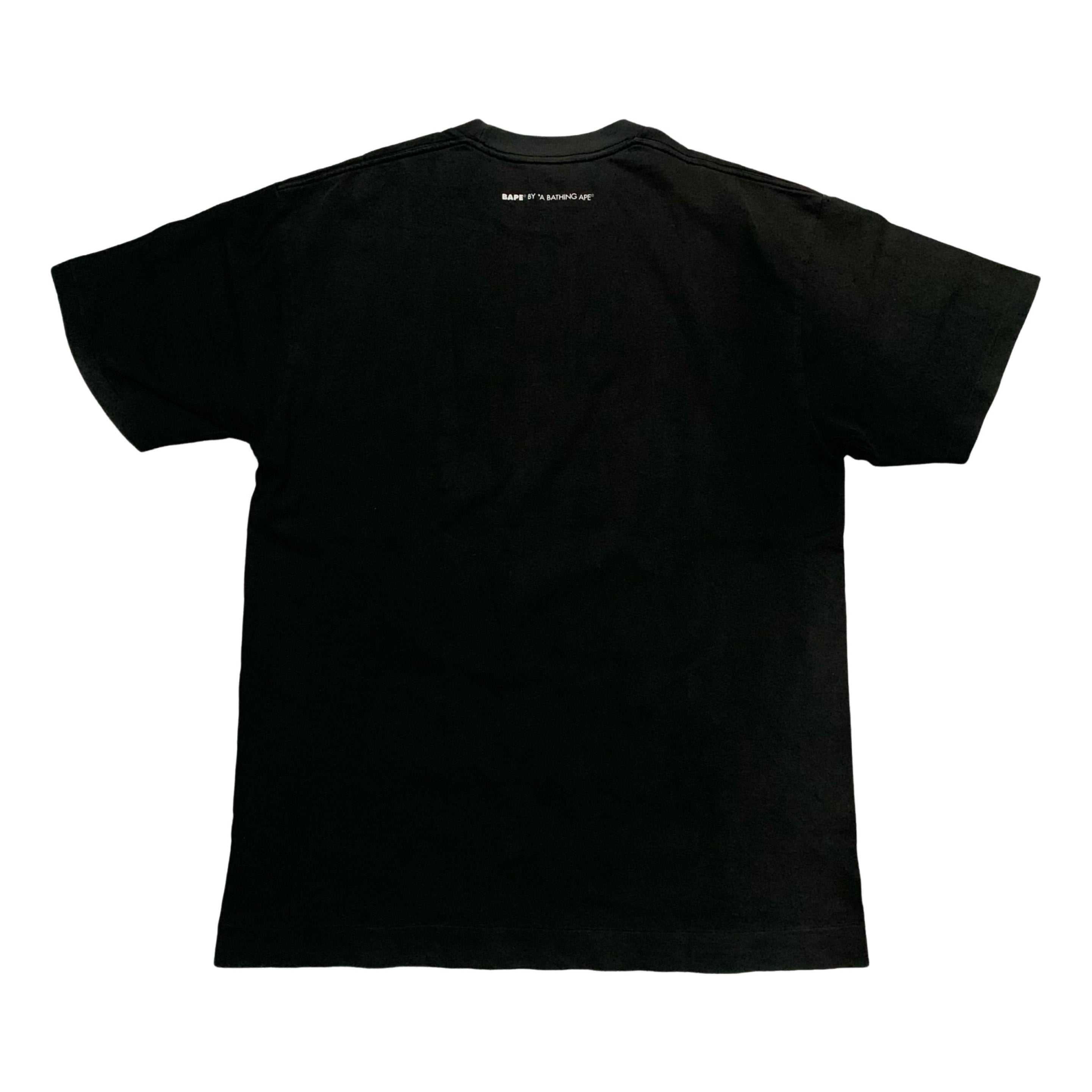 Bape Large Sapporo City Camo Japan Black Tee A Bathing Ape 2006
