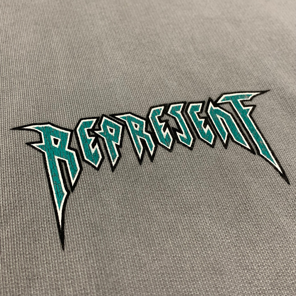 Represent XS Hoodie Rock Logo Ultimate Grey Hoodie