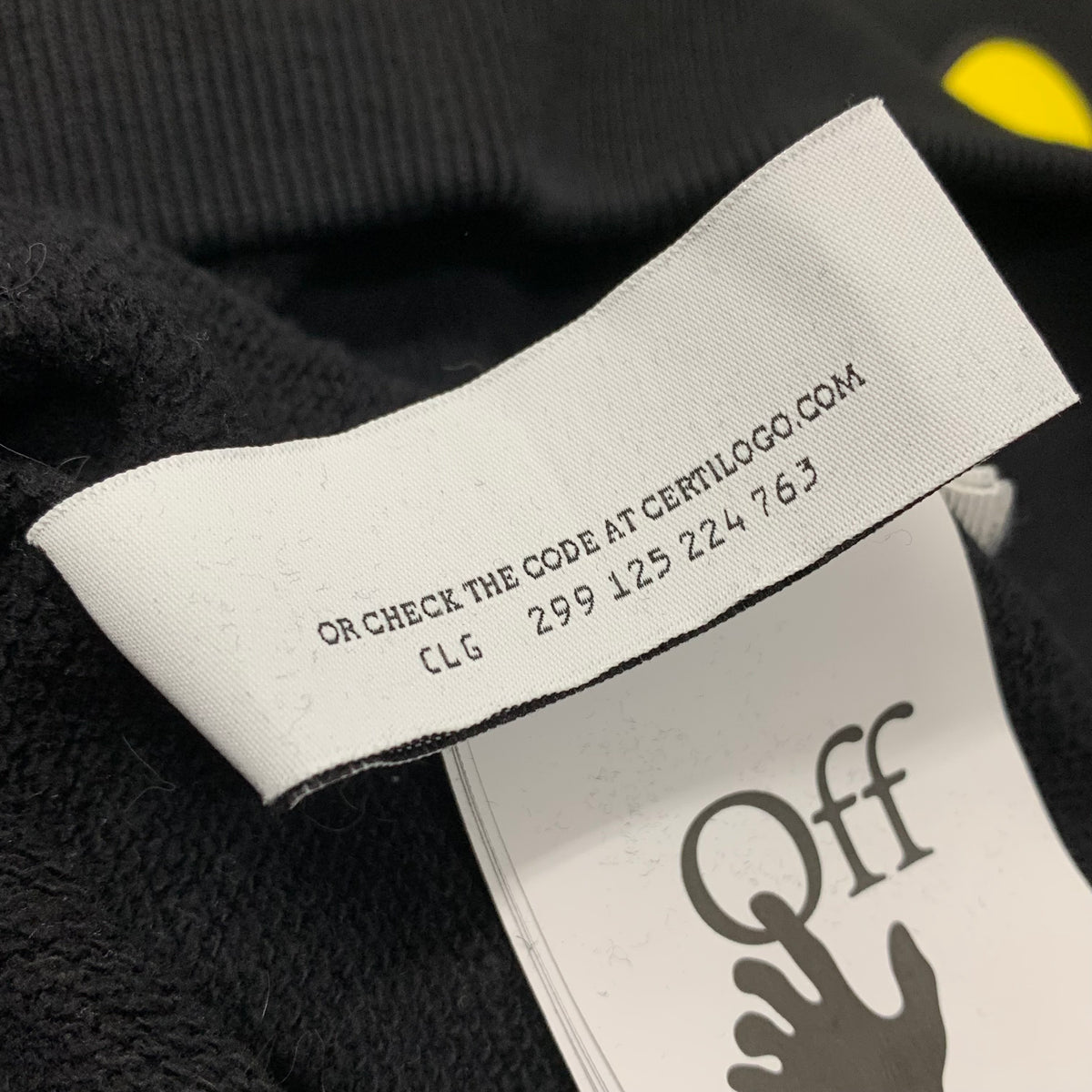 Off White XXL Hoodie Arrows Graphic Black Hoodie Virgil Abloh