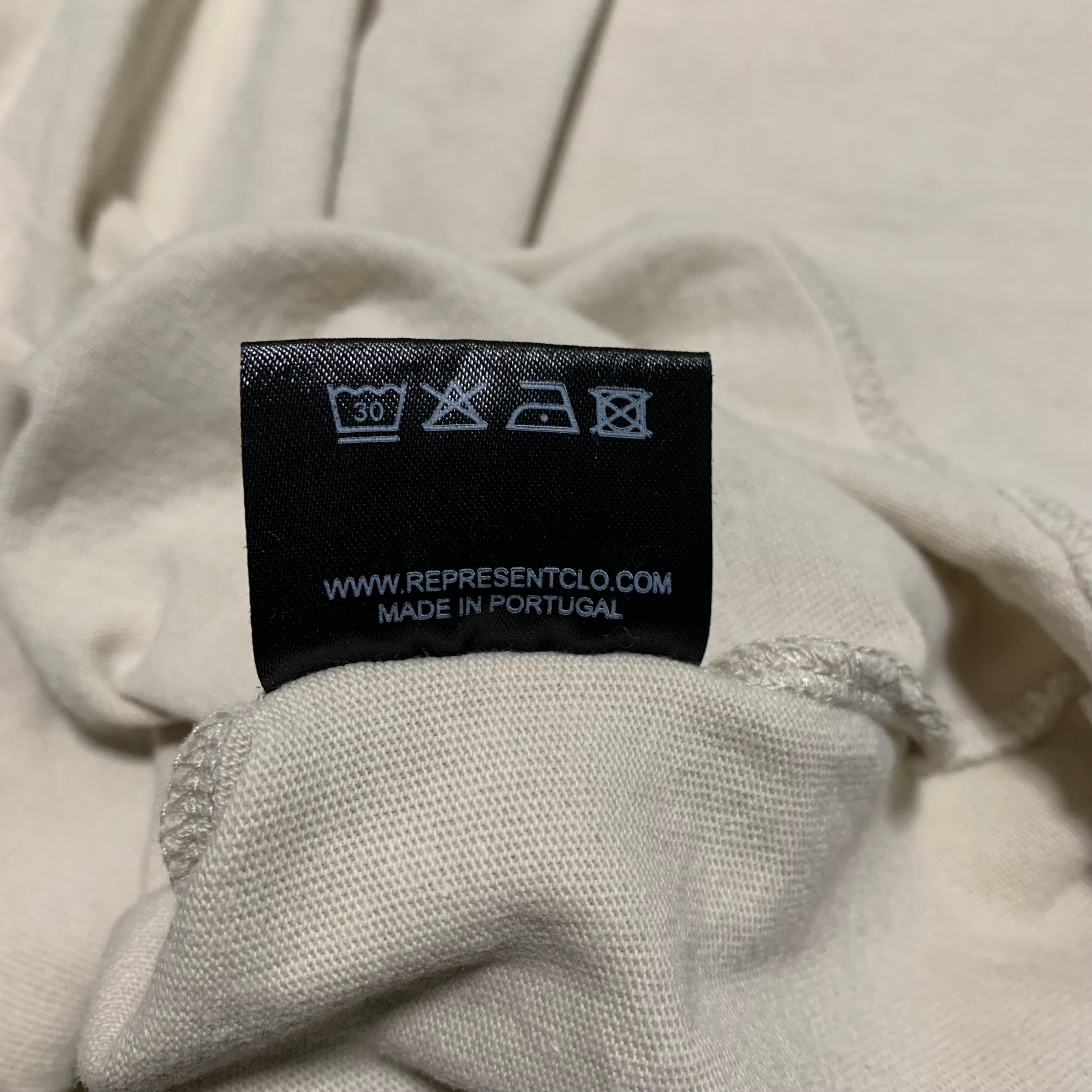 Represent XS Blanks Vintage White Tee