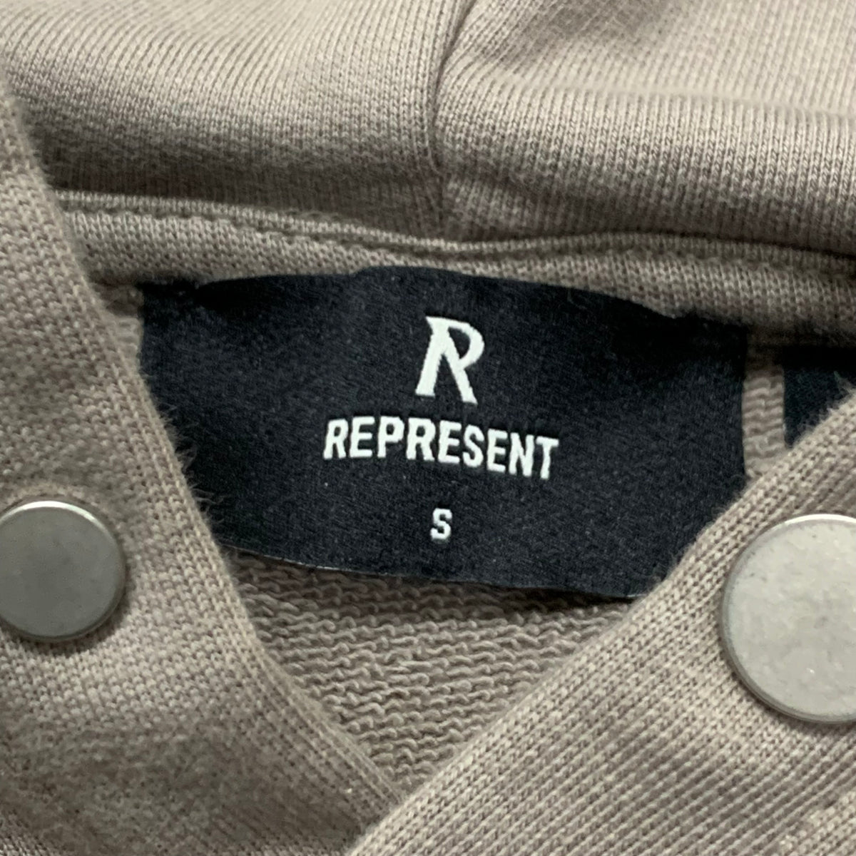 Represent Small Hoodie Icarus Beige Taupe Hoodie