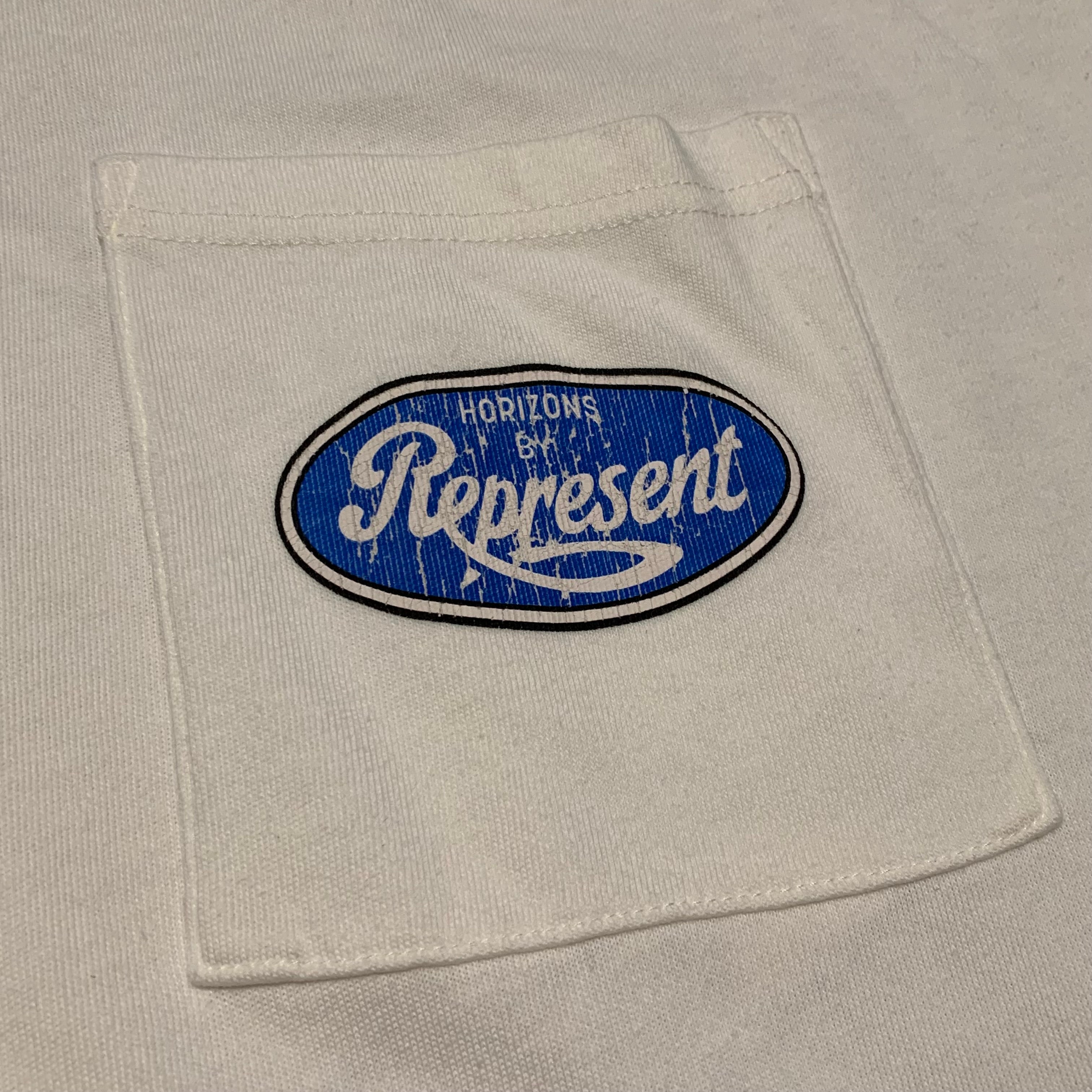 Represent Large Classic Parts Flat White Tee