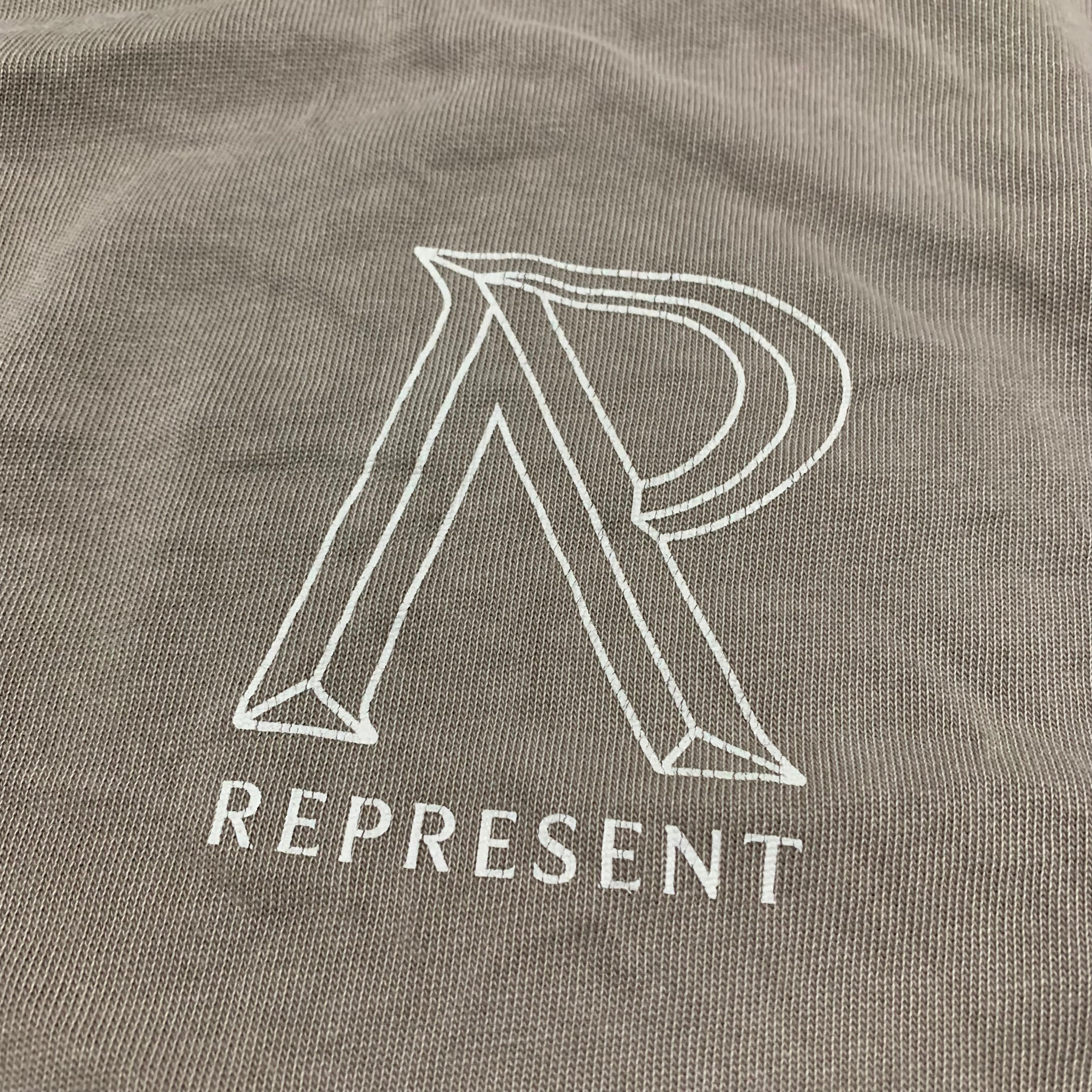 Represent XL Archangel St Micheal Beige Tee