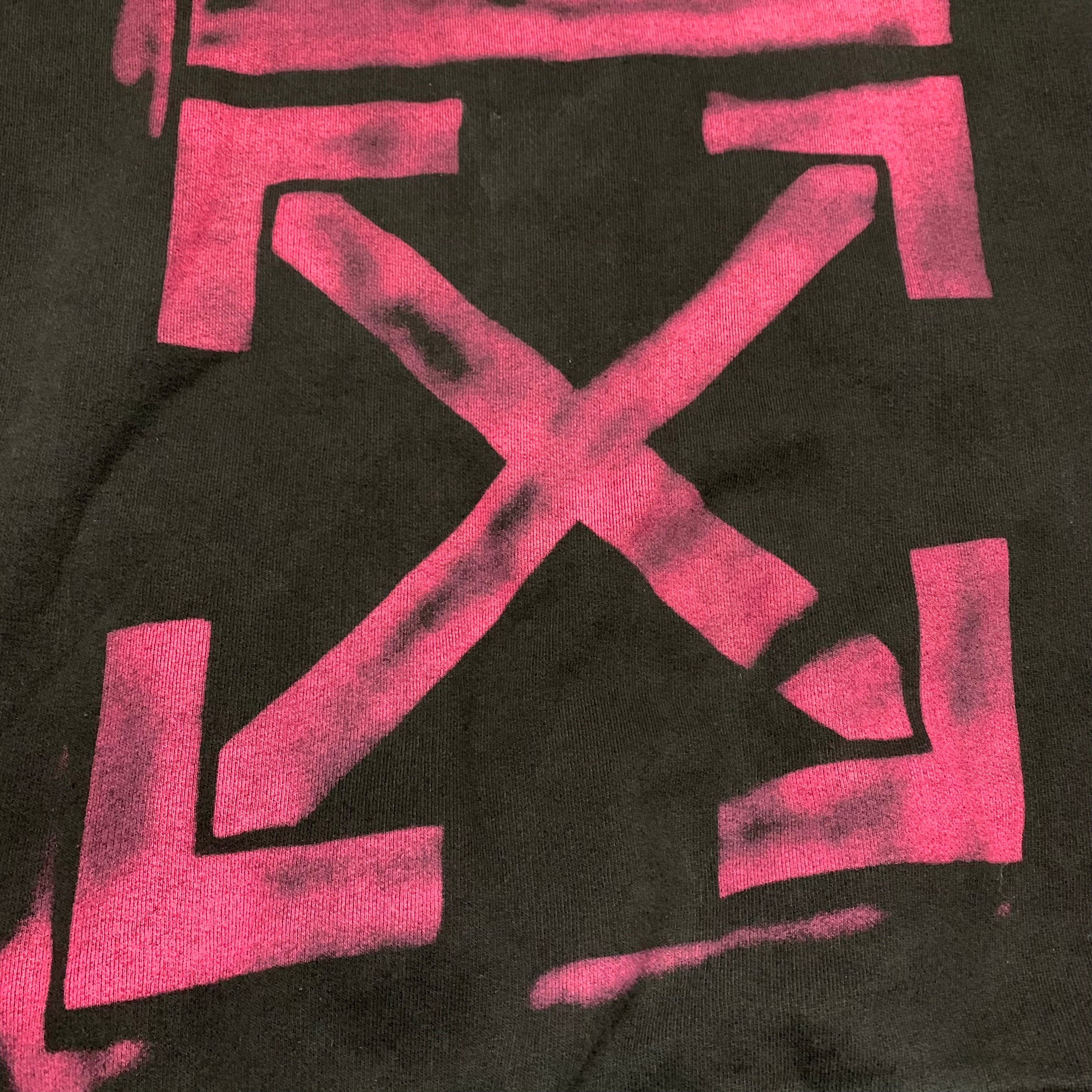 Off White XS Impressionism Arrows Black Sweatshirt Crewneck Virgil Abloh