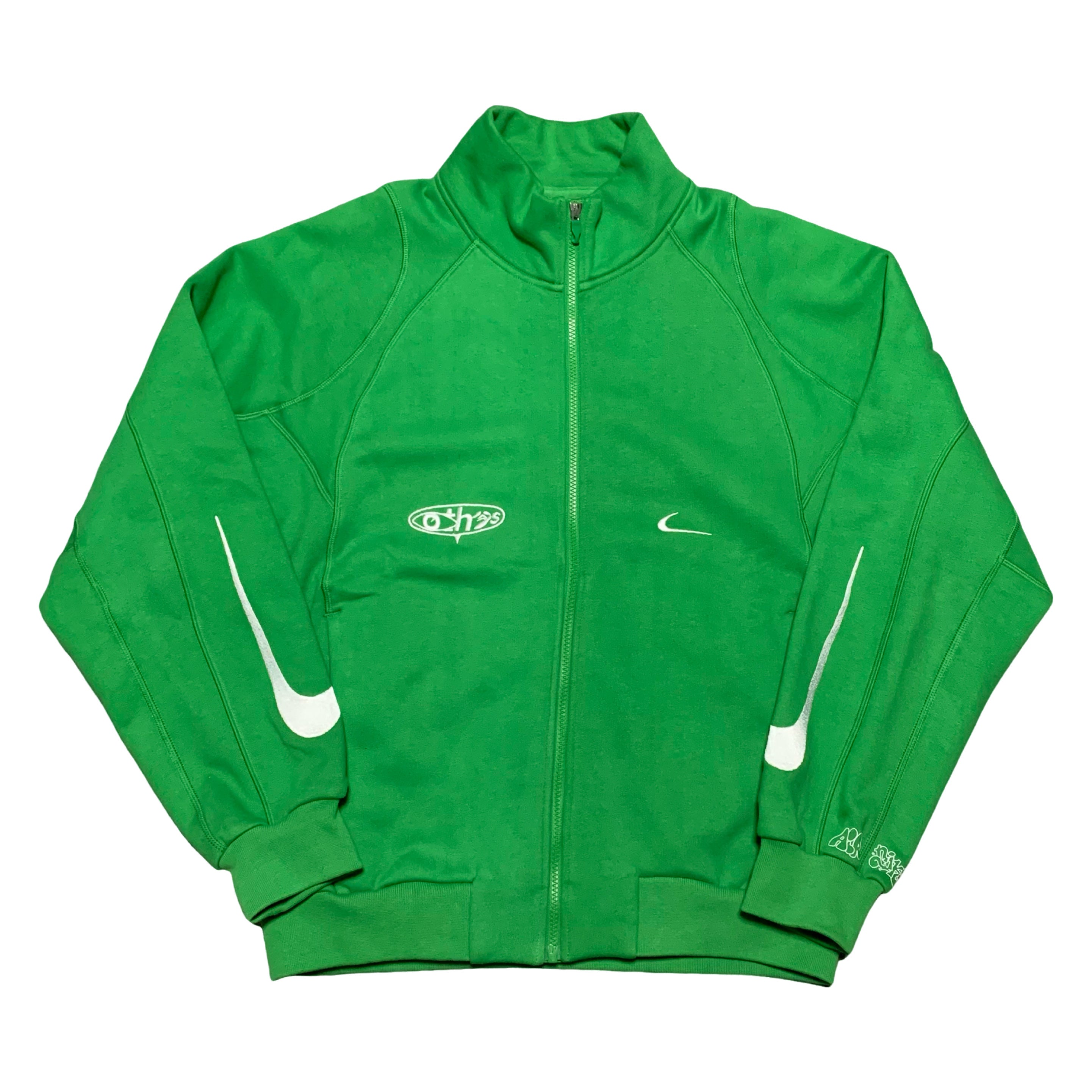 Off White Nike Medium Track Jacket MC Kelly Green Virgil Abloh 2023