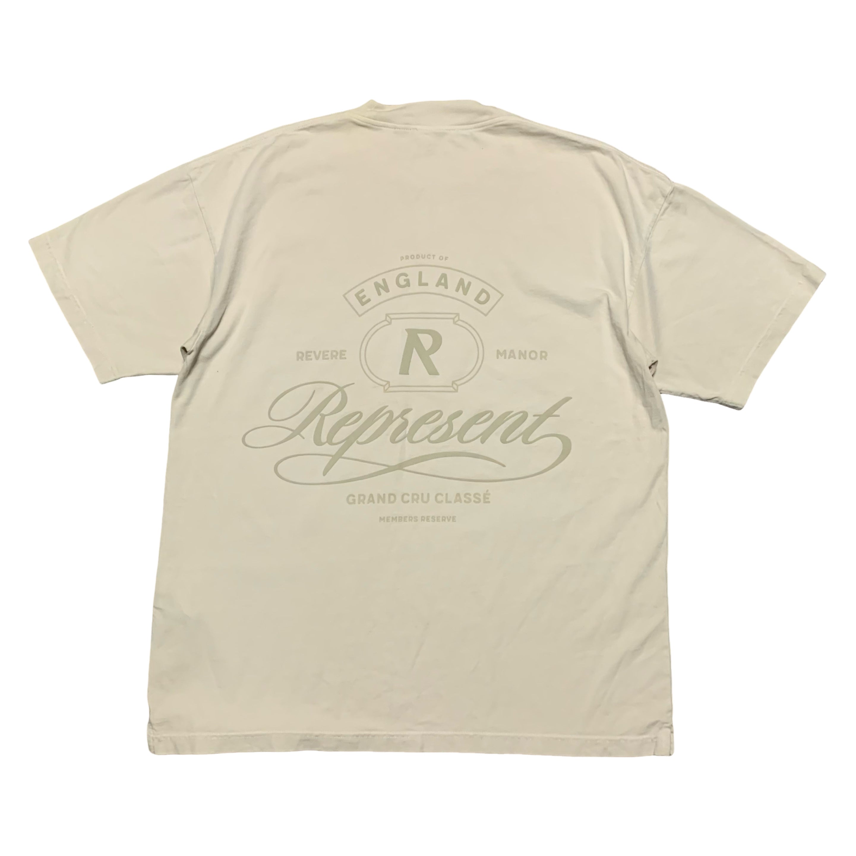 Represent XXS Grand Vintage Champagne Washed Sage Tee