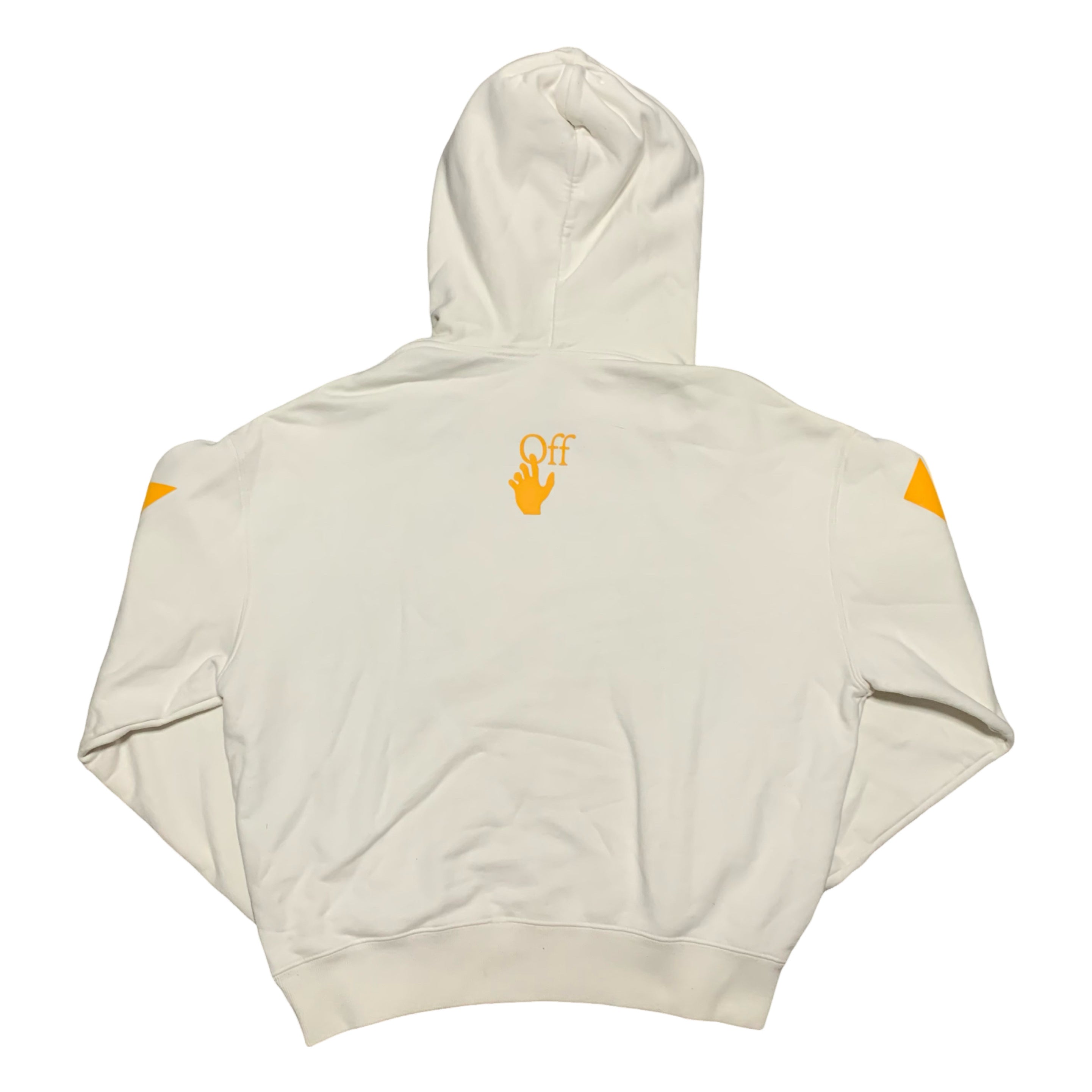 Off White Medium Caravaggio Painting White Hoodie Virgil Abloh