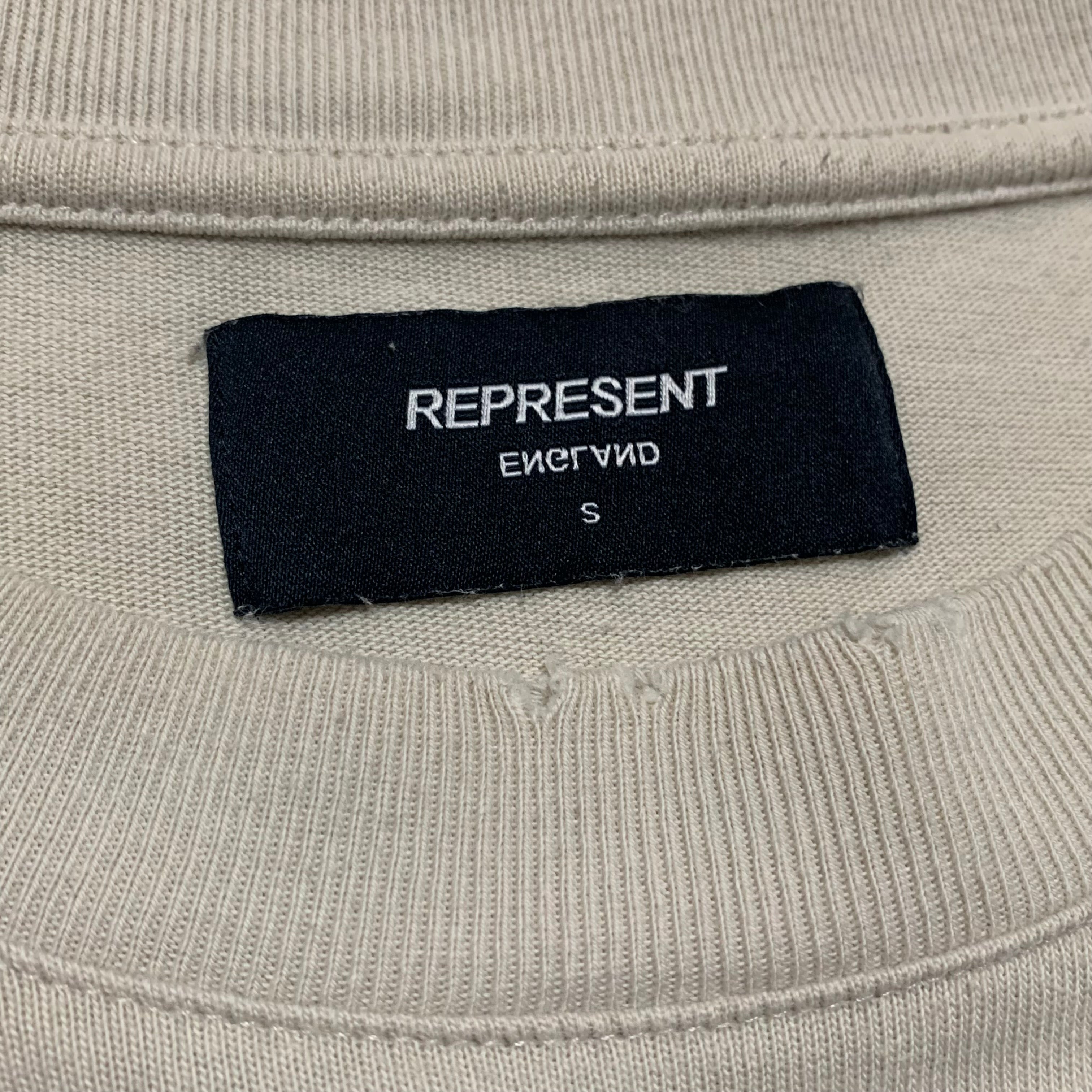 Represent Small Spirit Reaper Vintage White Tee