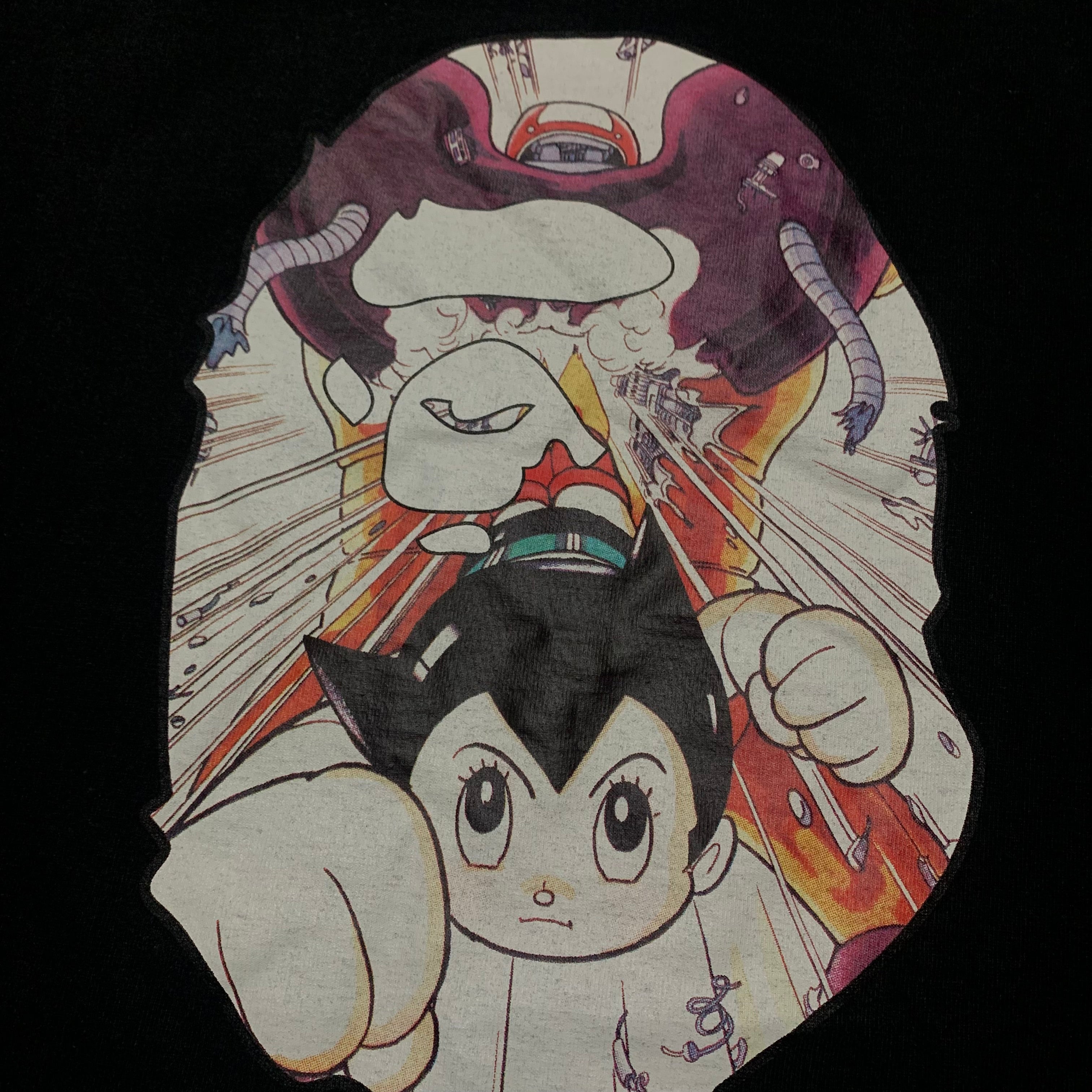 Bape Medium Astro Boy Black Tee A Bathing Ape