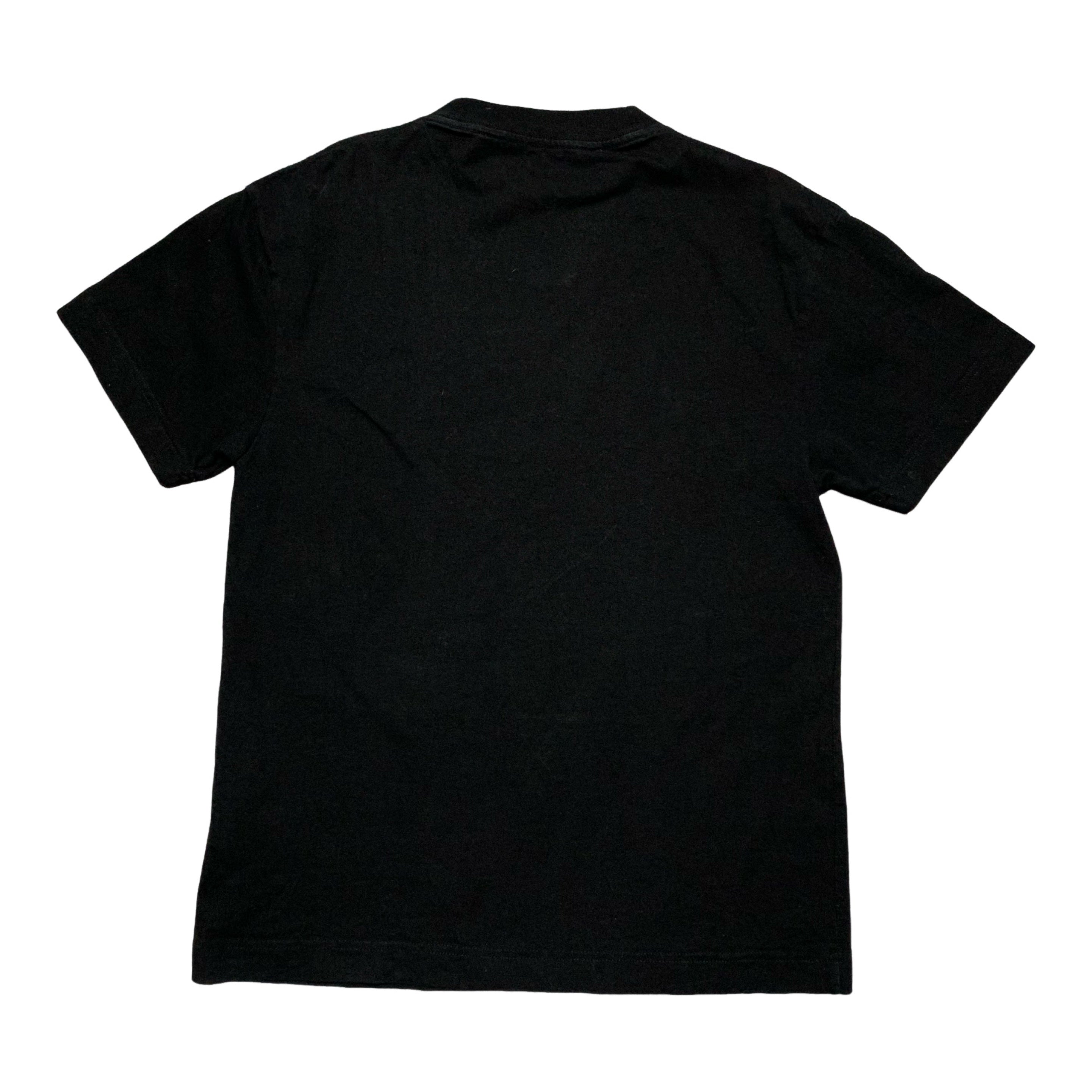 Palm Angels Small Los Angels Sprayed Black Tee
