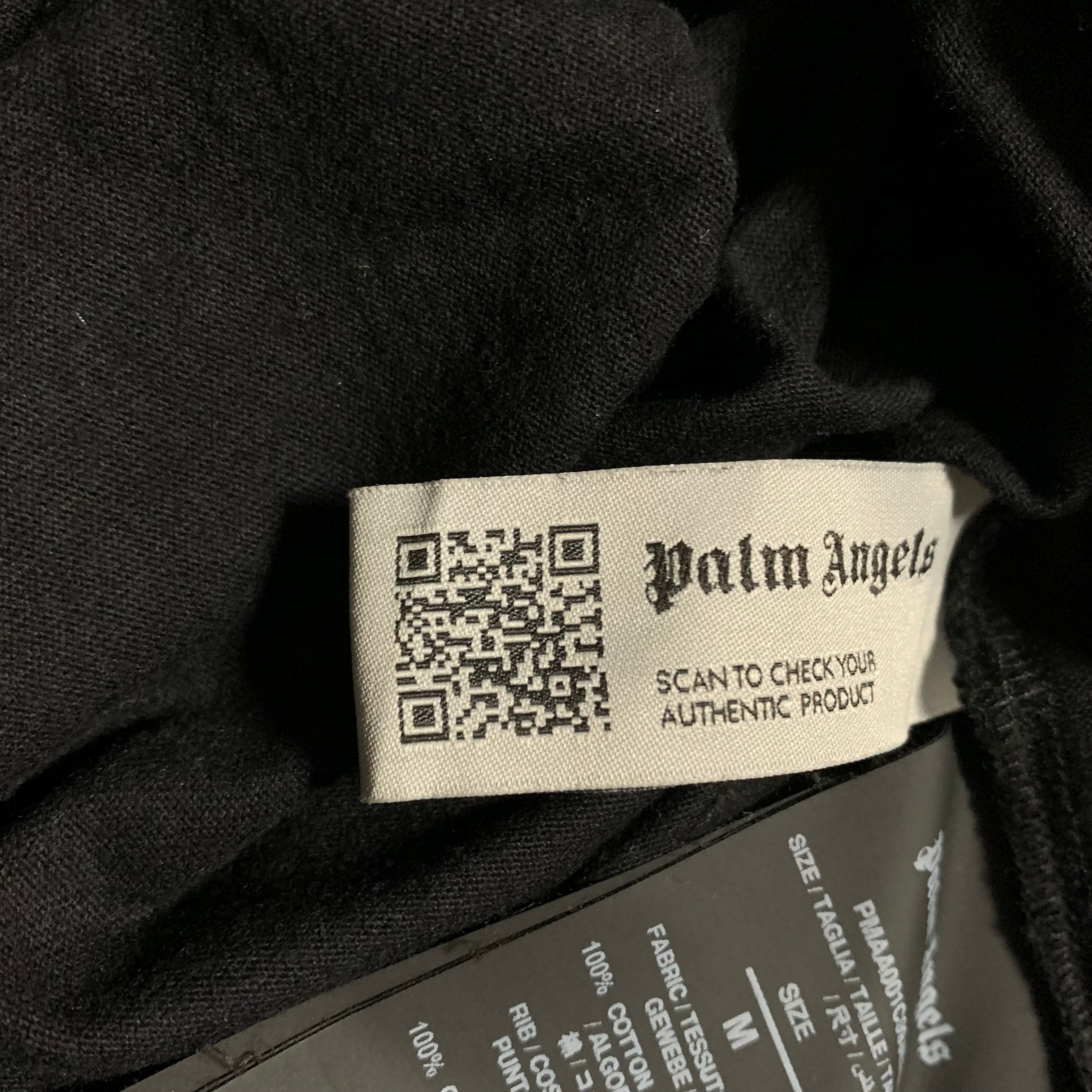 Palm Angels Medium Classic Bear Black Tee