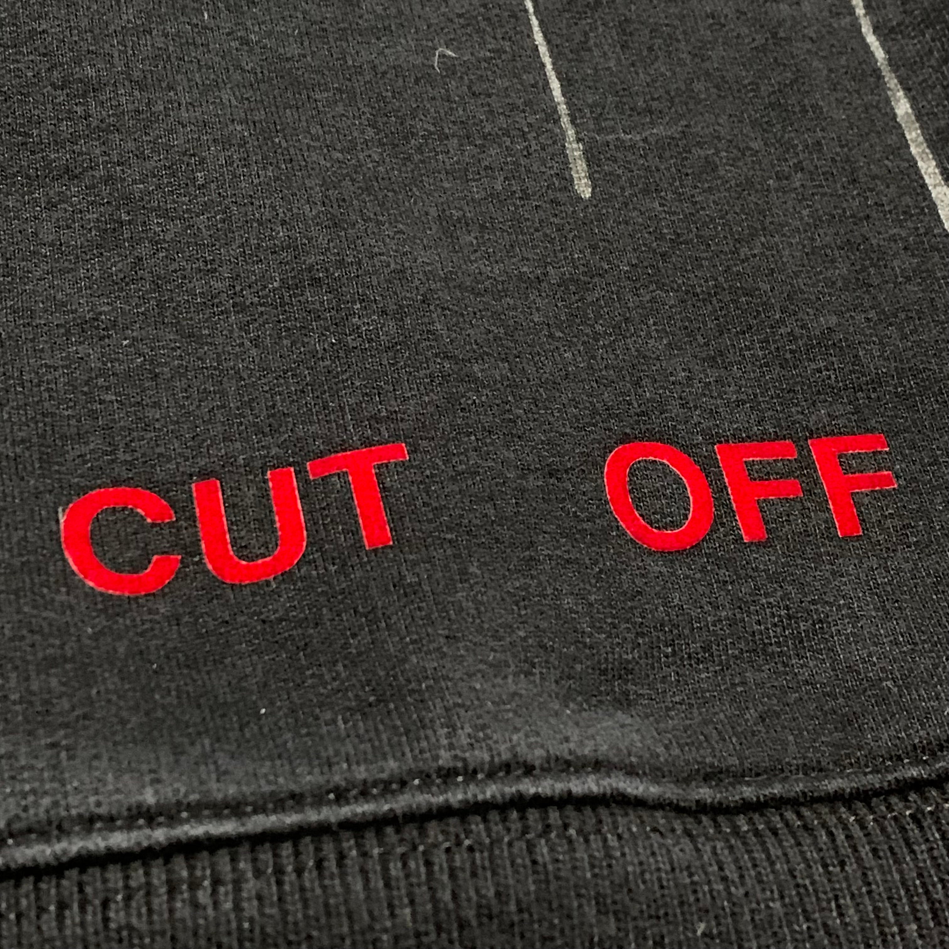 Off White Medium Wolf Graphic Black Sweatshirt Crewneck Virgil Abloh