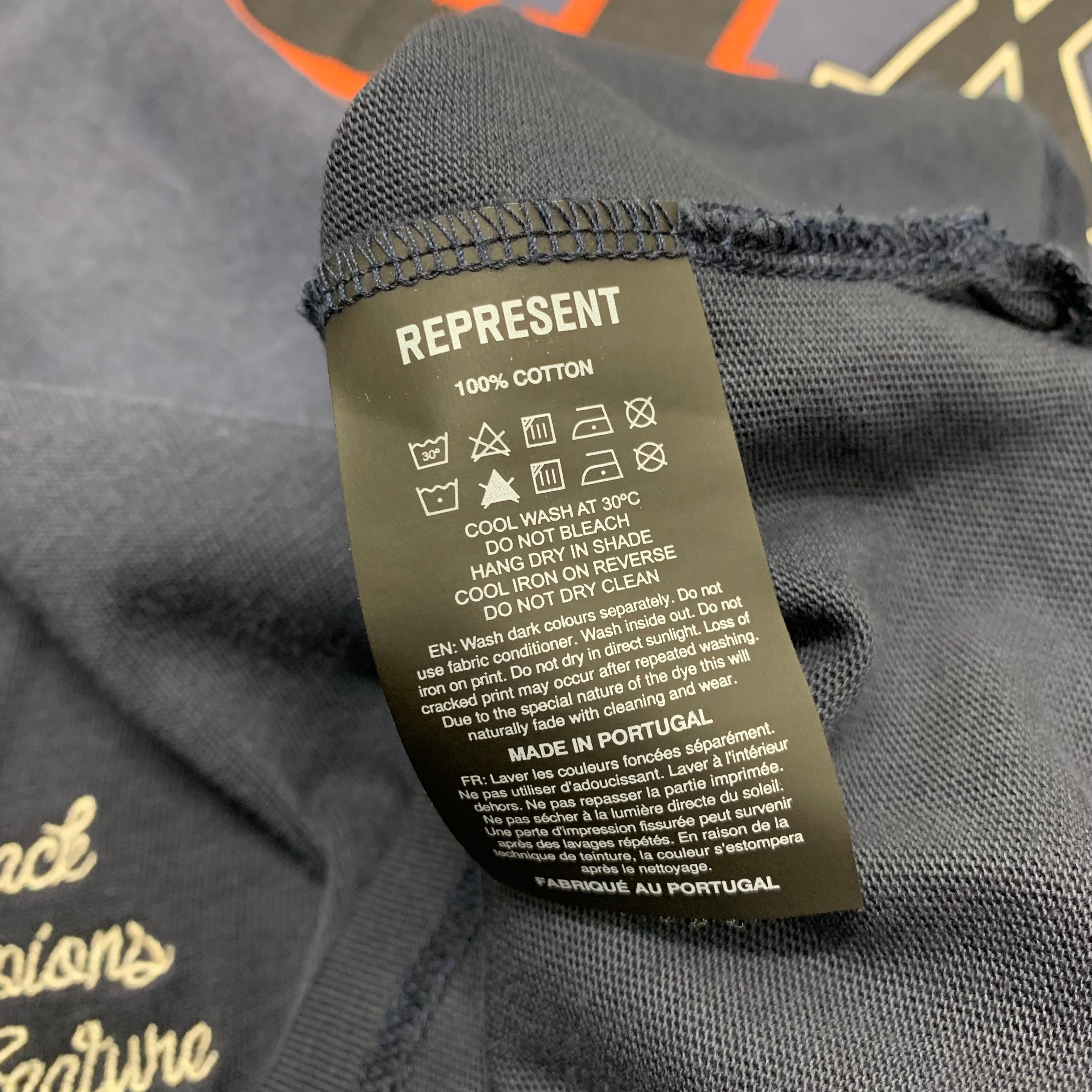 Represent Medium Tee Future Championships Blue T-Shirt