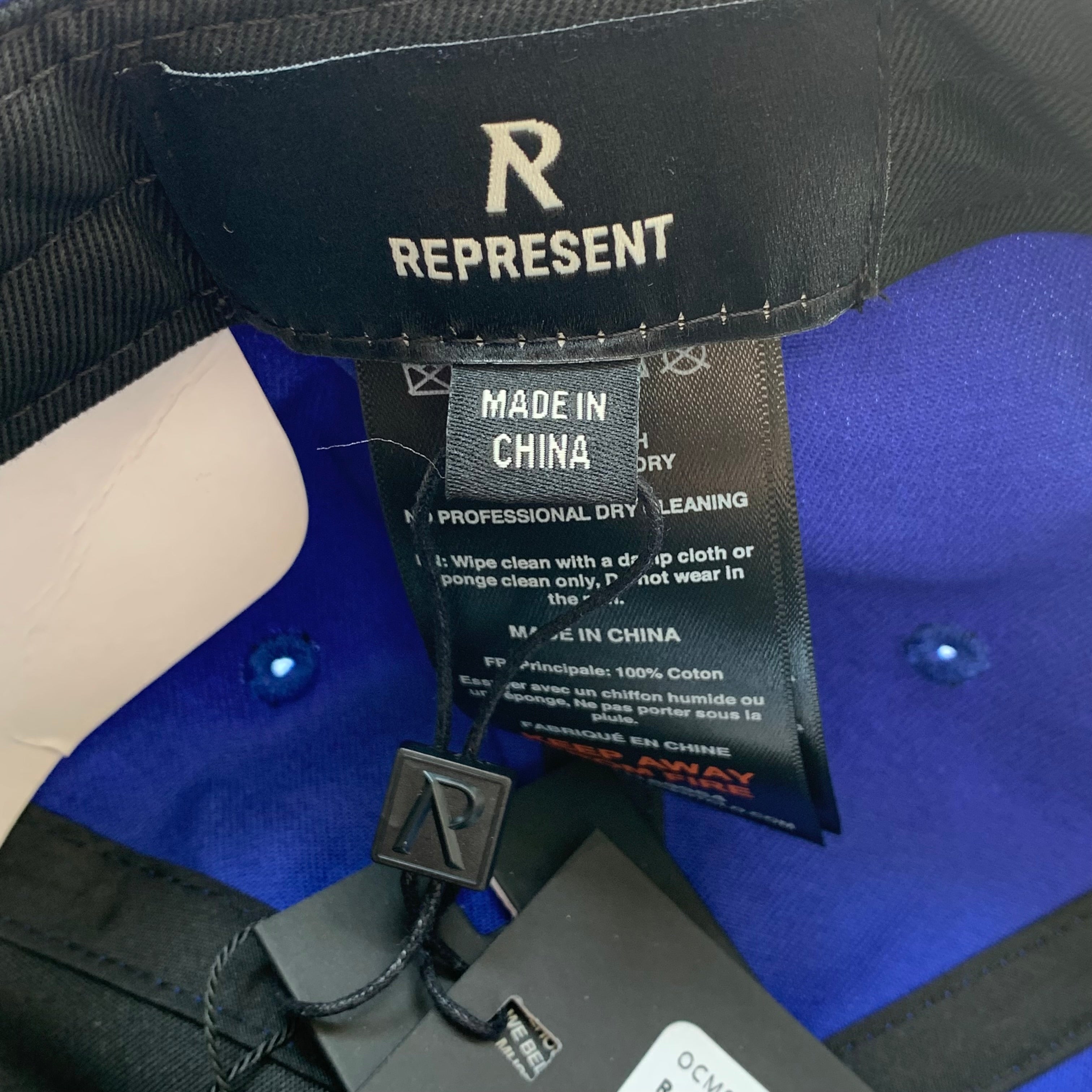 Represent Cap Owners Club Cobalt Blue Cap Hat