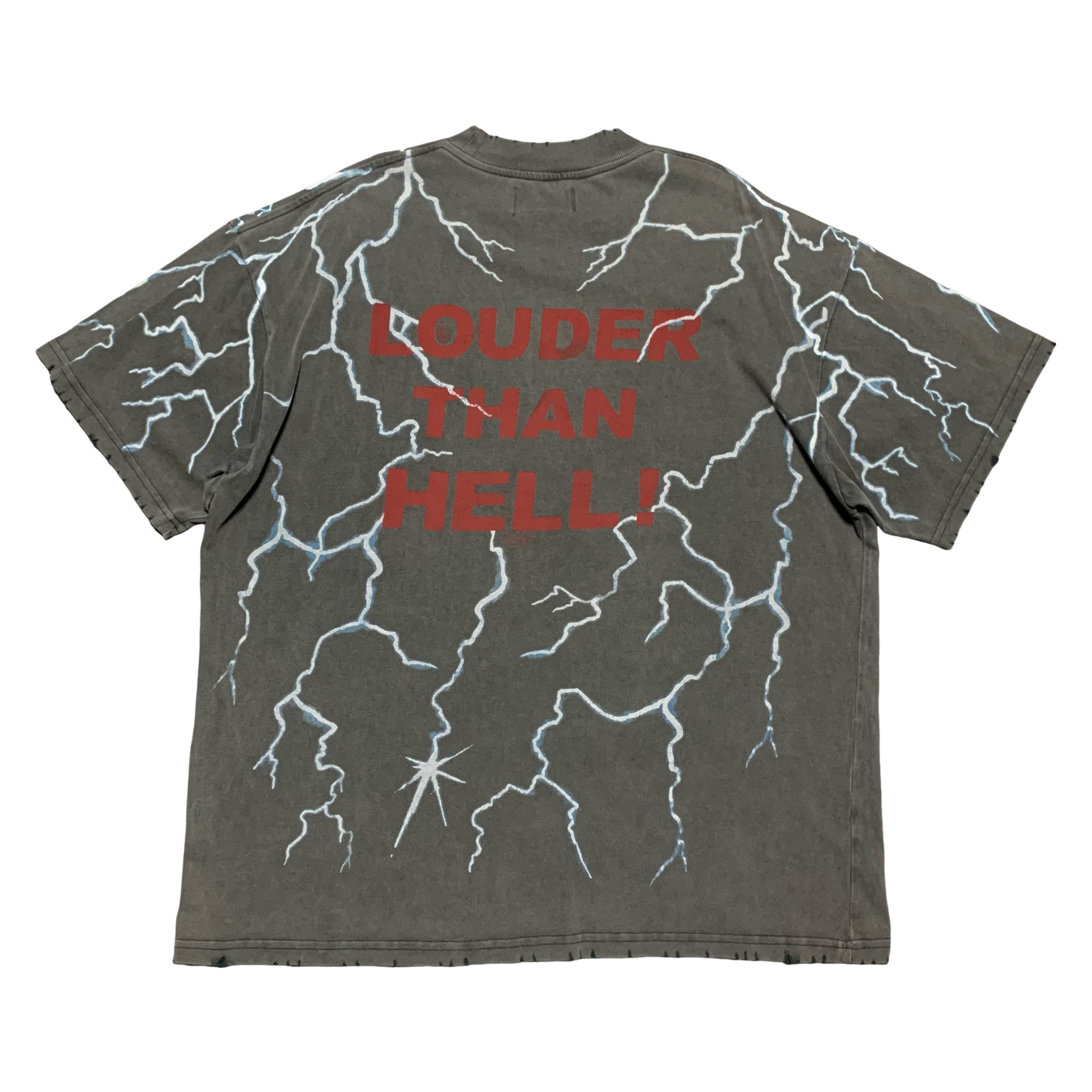 Represent Large Louder Than Hell Vintage Grey Tee