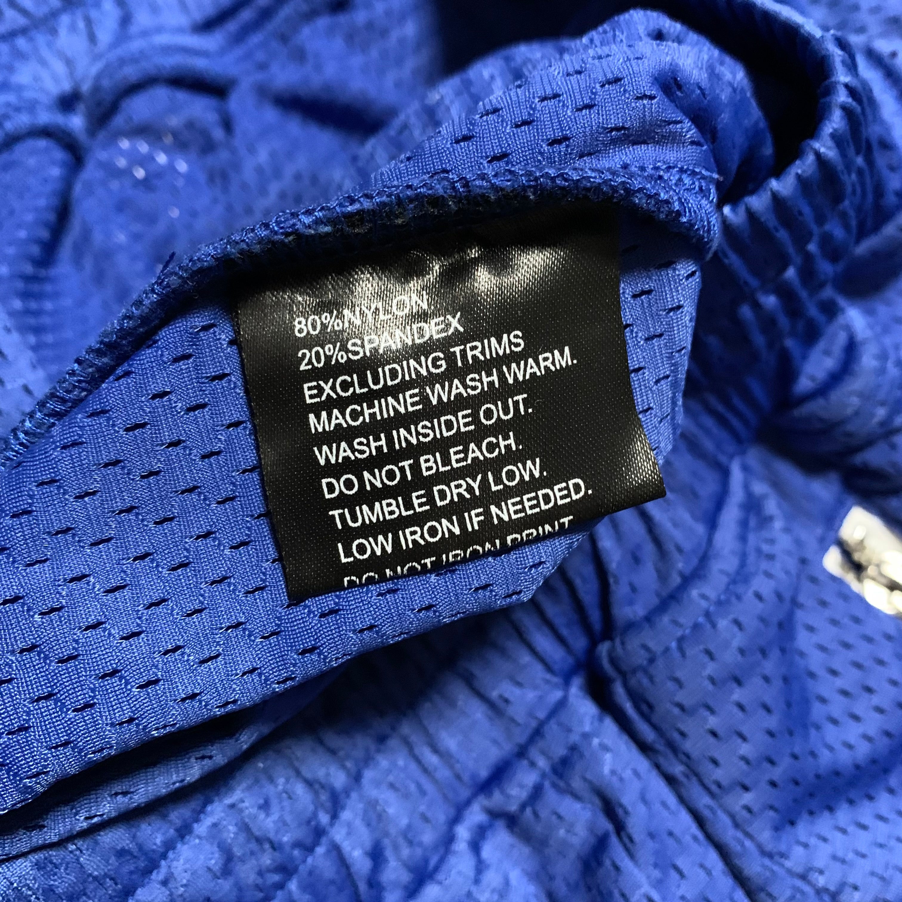 Represent XL Shorts Blue Mesh Bottoms