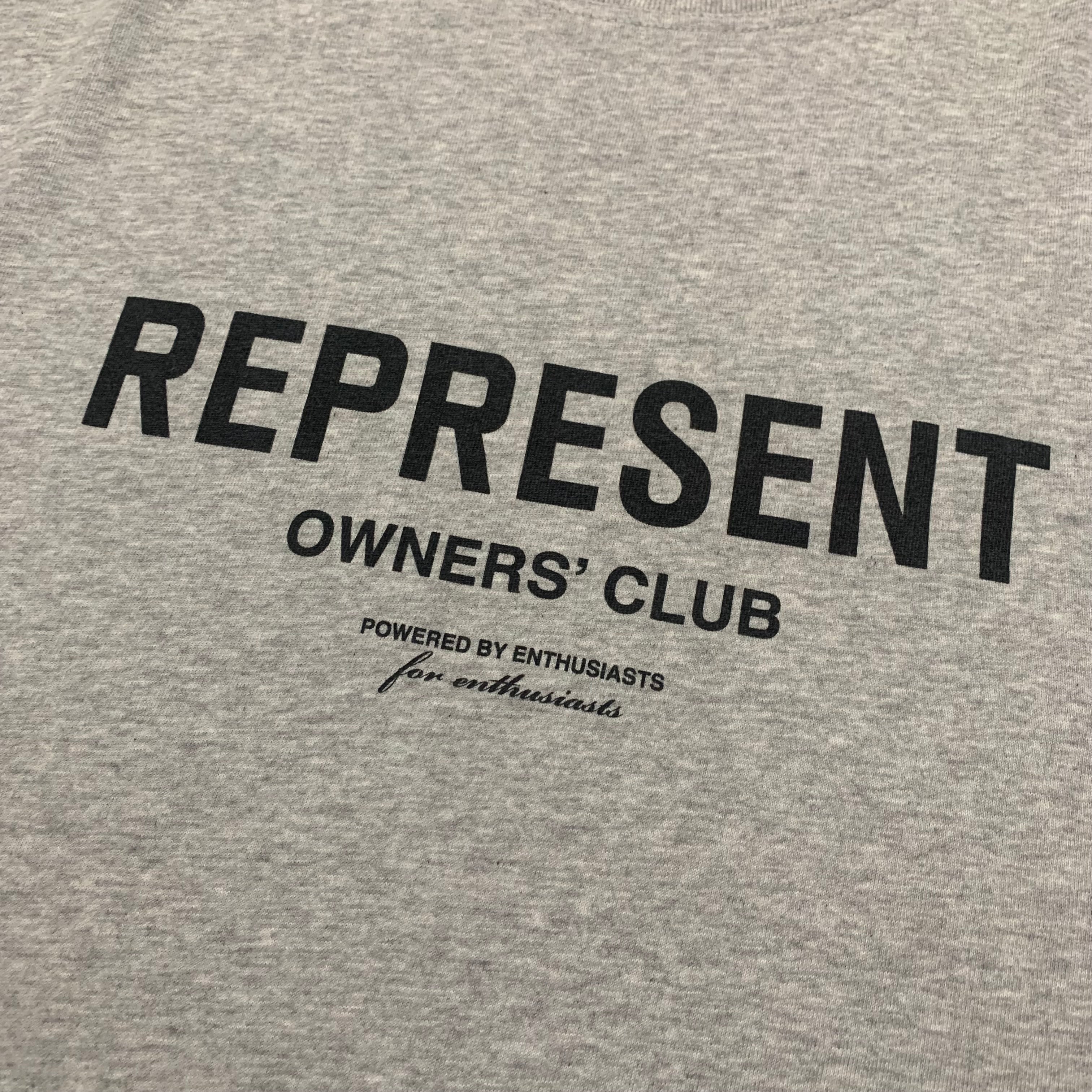 Represent Large Owners Club Grey Tee